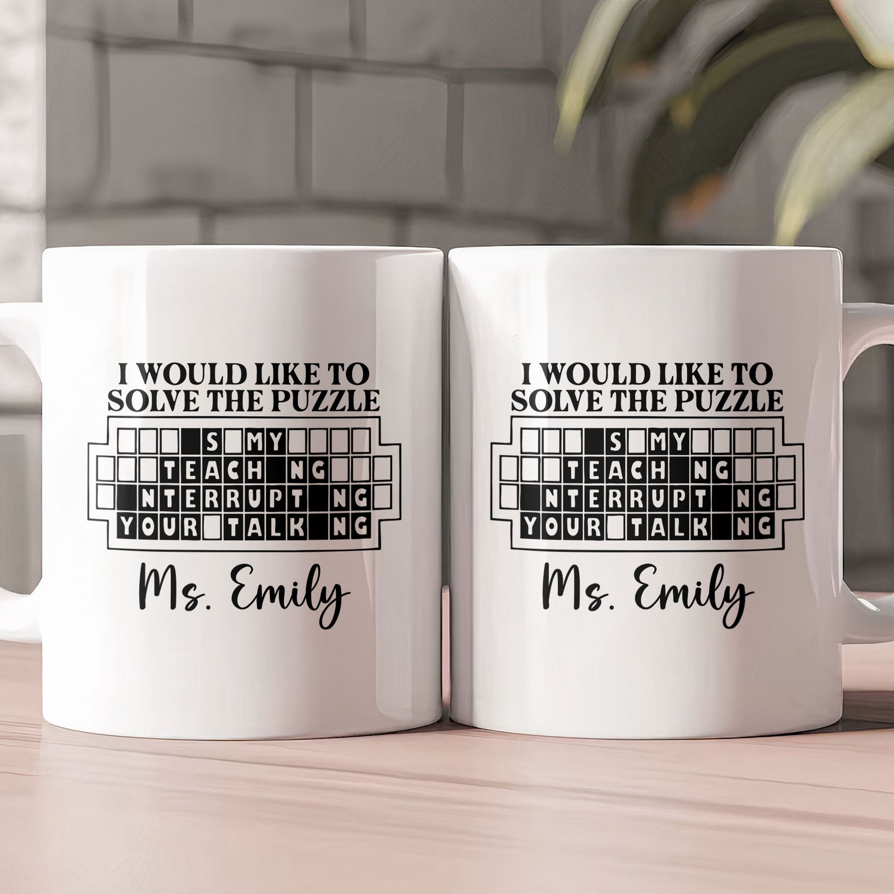 Is My Teaching Interrupting Your Talking - Personalized Mug