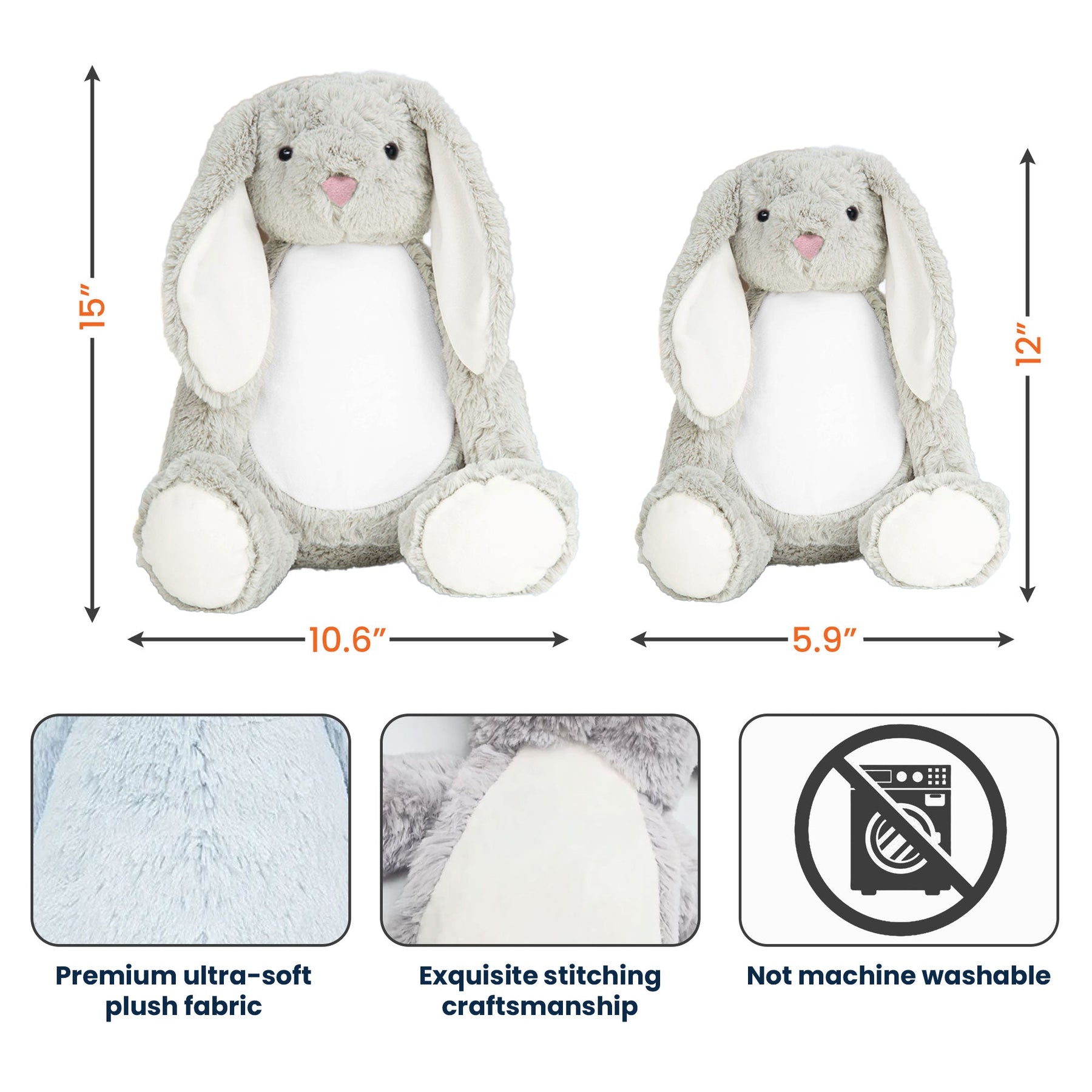 Kid Affirmation - Personalized Bunny Plush