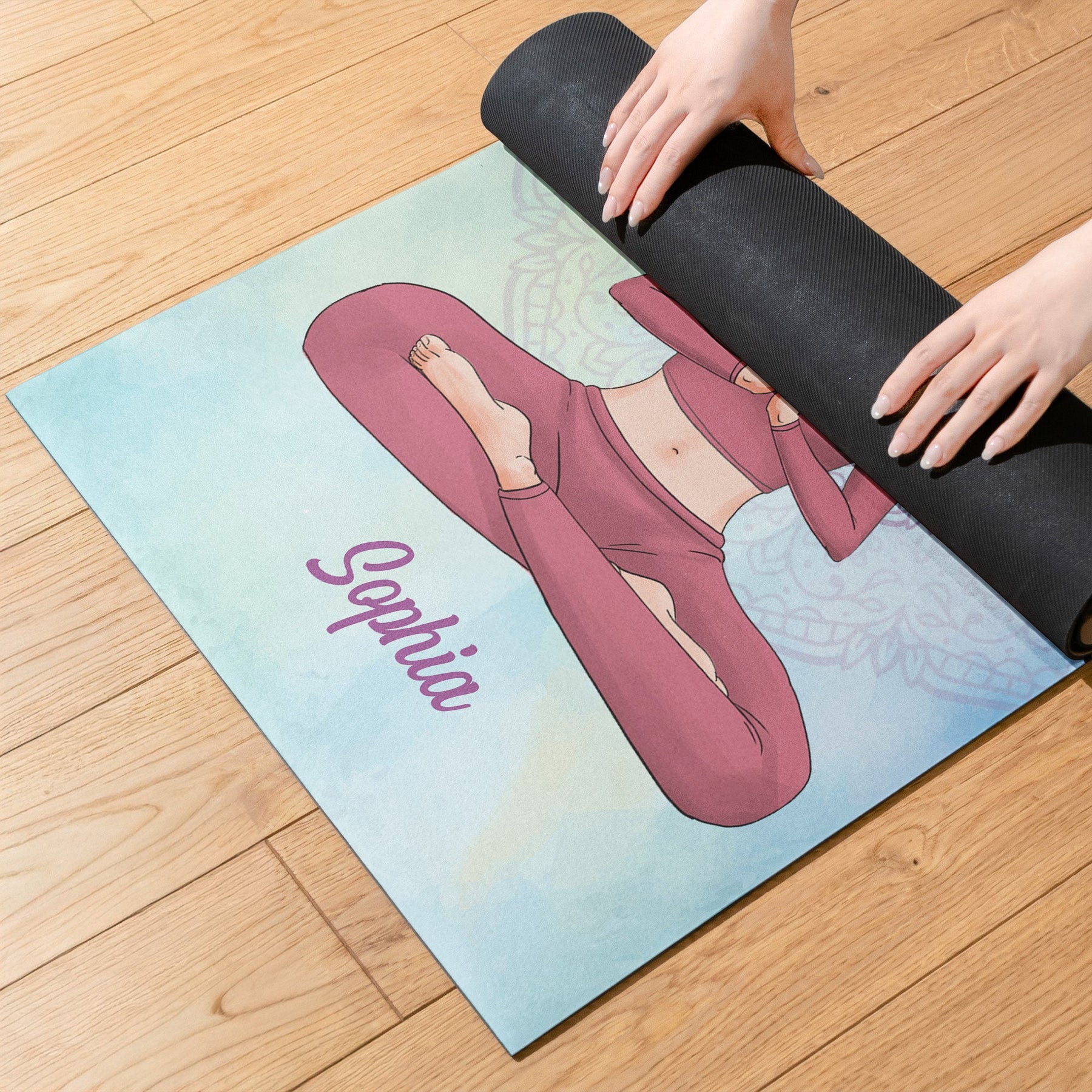 Let That Sh*t Go - Personalized Yoga Mat