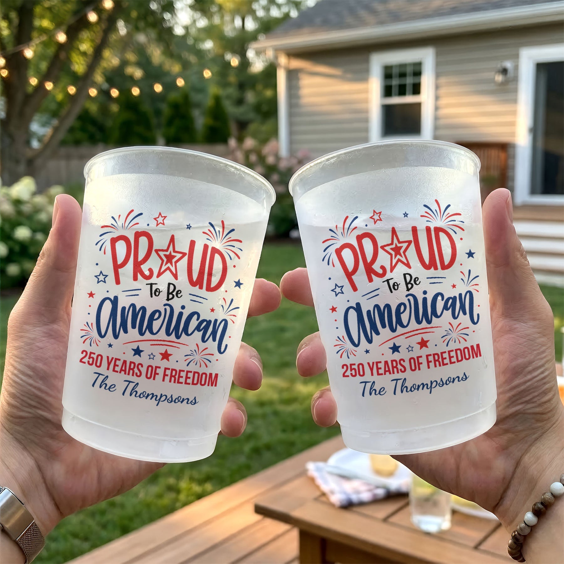 Let Freedom Ring - Personalized Cups