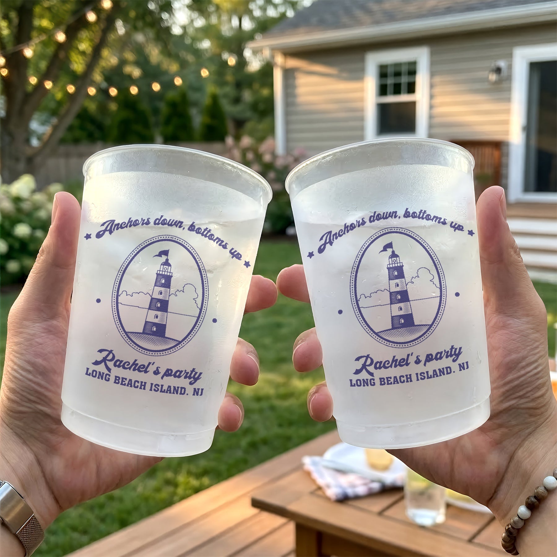 Let's Get Nauti, Party Cup - Personalized Cups