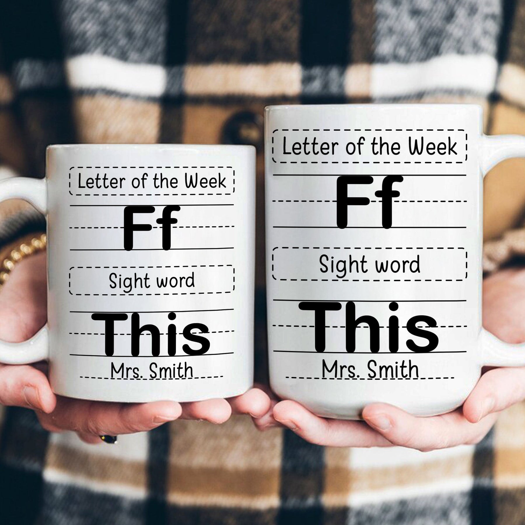 Letter Of The Week F This - Personalized Mug