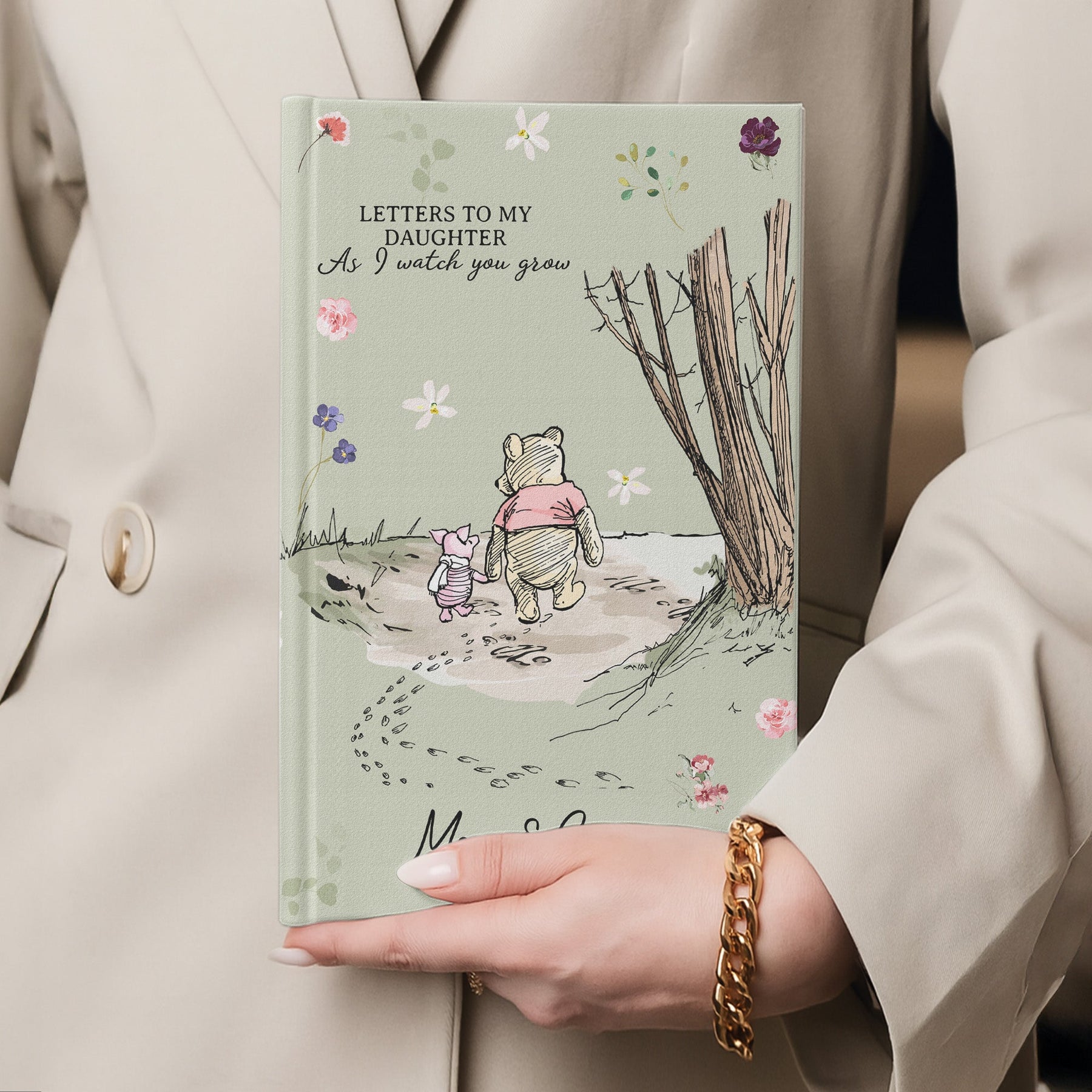 Letters To My Daughter As I Watch You Grow - Personalized Journal
