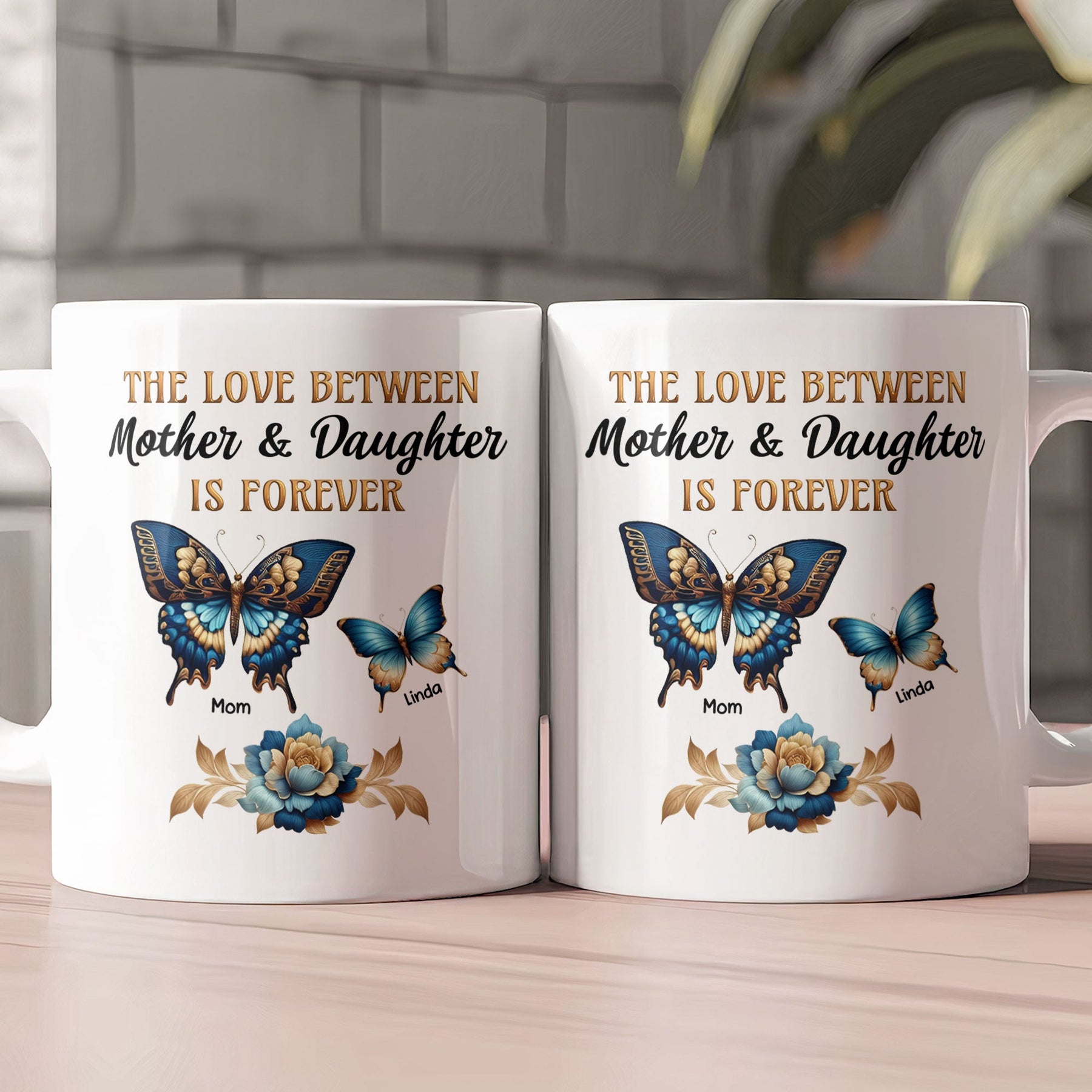 Love Between Mother & Daughters - Personalized Mug