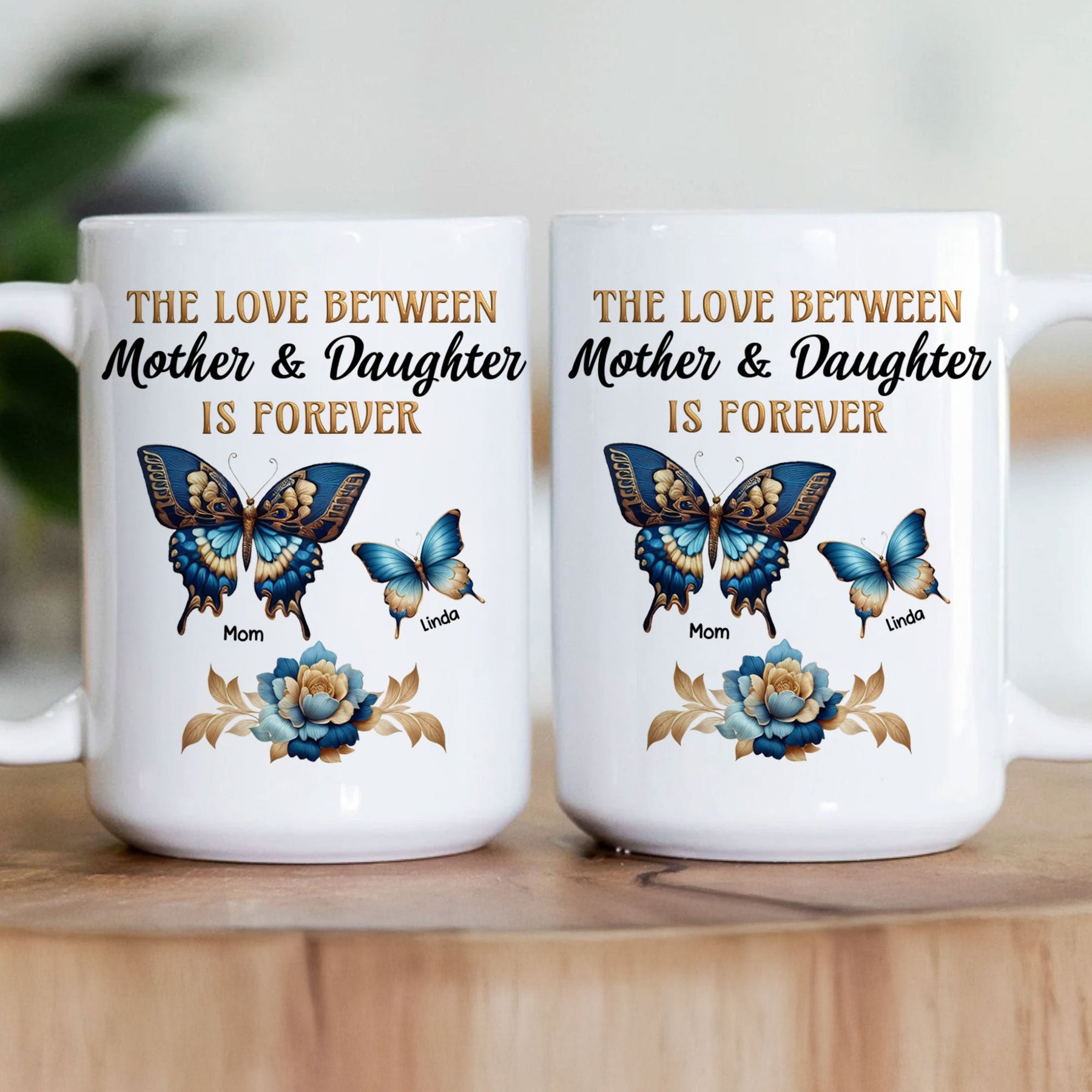 Love Between Mother & Daughters - Personalized Mug