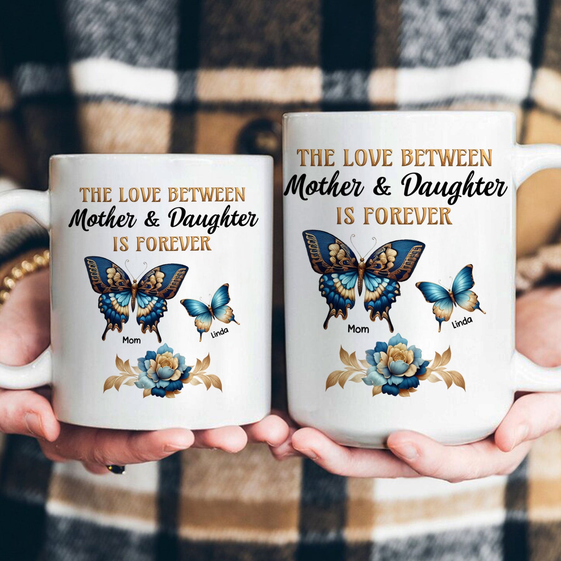 Love Between Mother & Daughters - Personalized Mug
