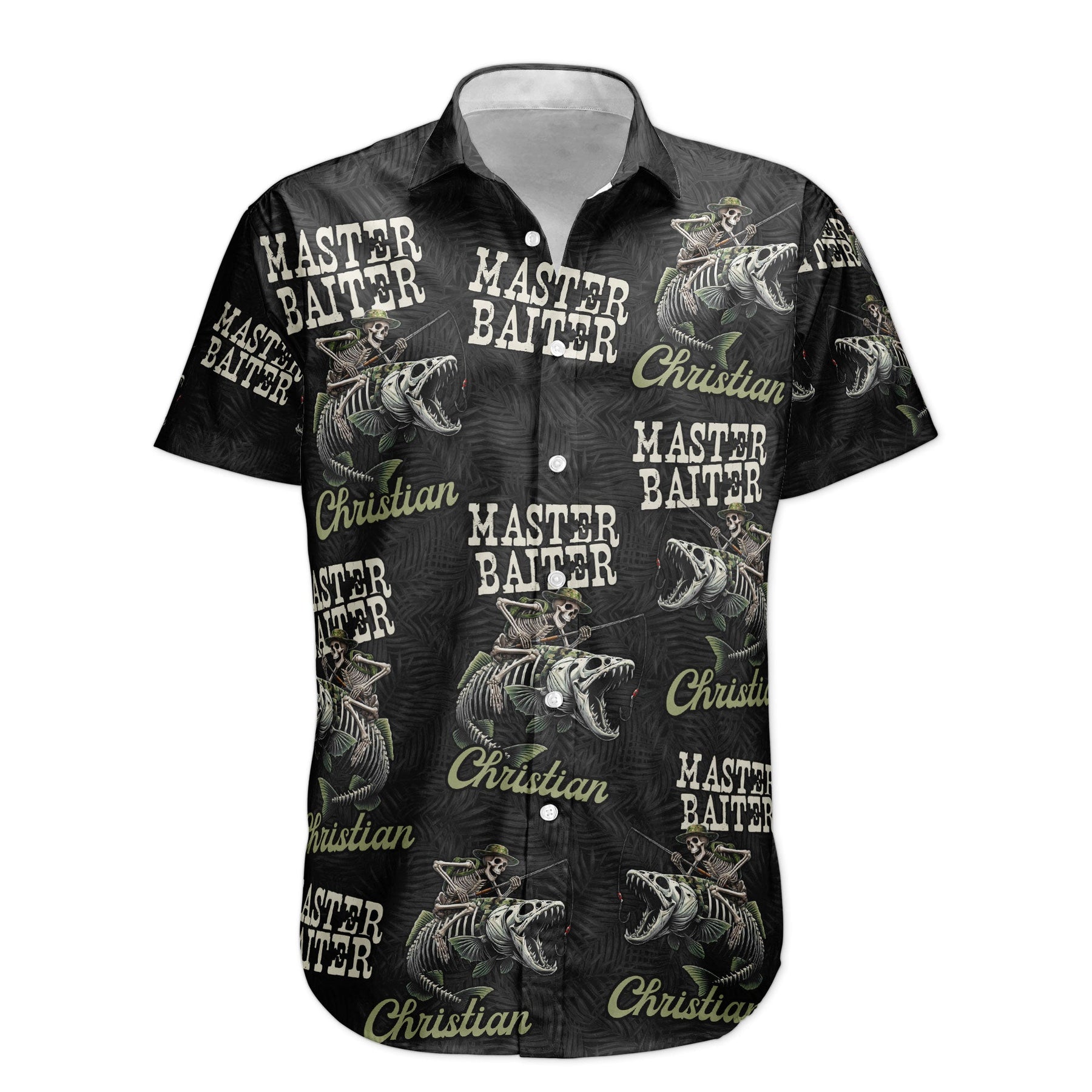 Master Baiter - Personalized Hawaiian Shirt