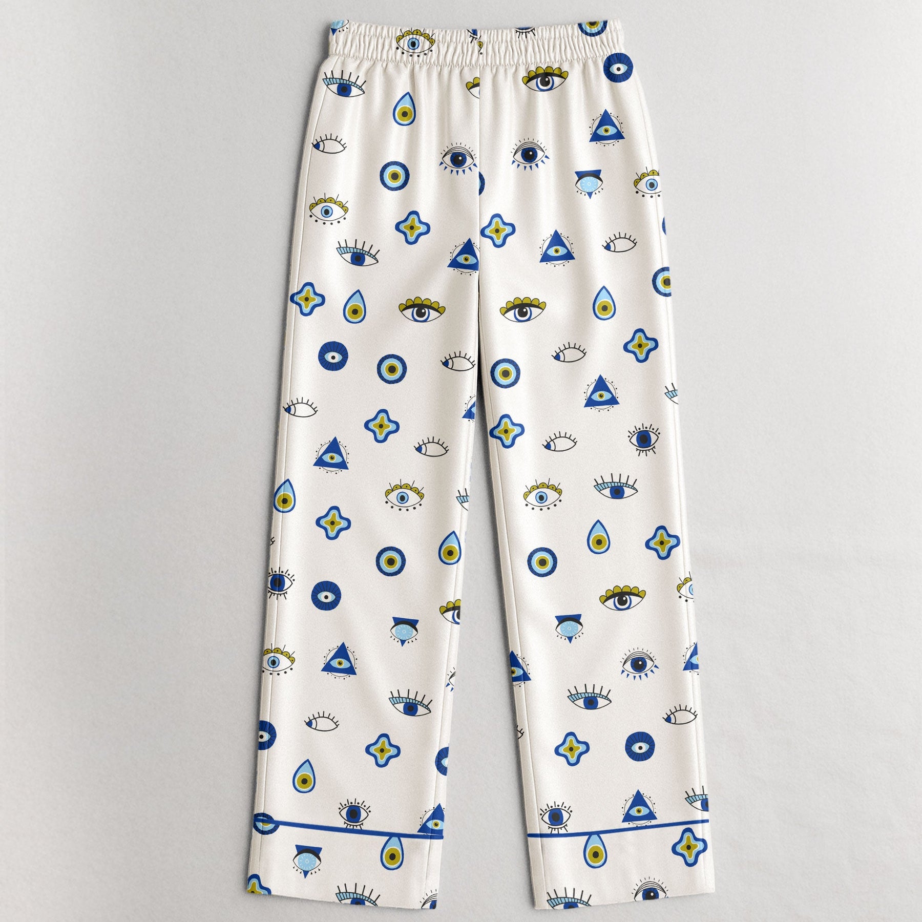 May All The Evil Eyes In My Life Go Blind - Personalized Satin Pajama Pants