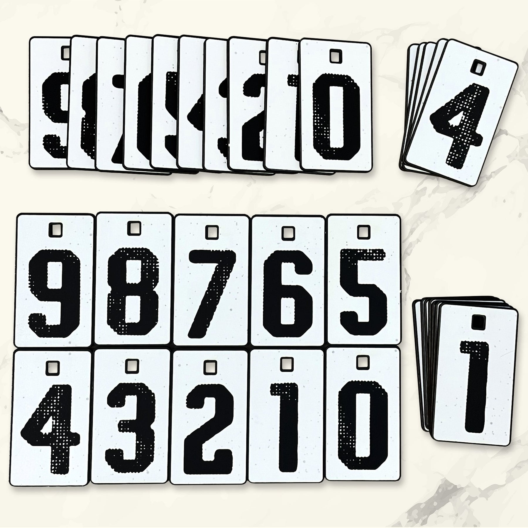 Miles Run This Year - Personalized Hanging Run Tracker