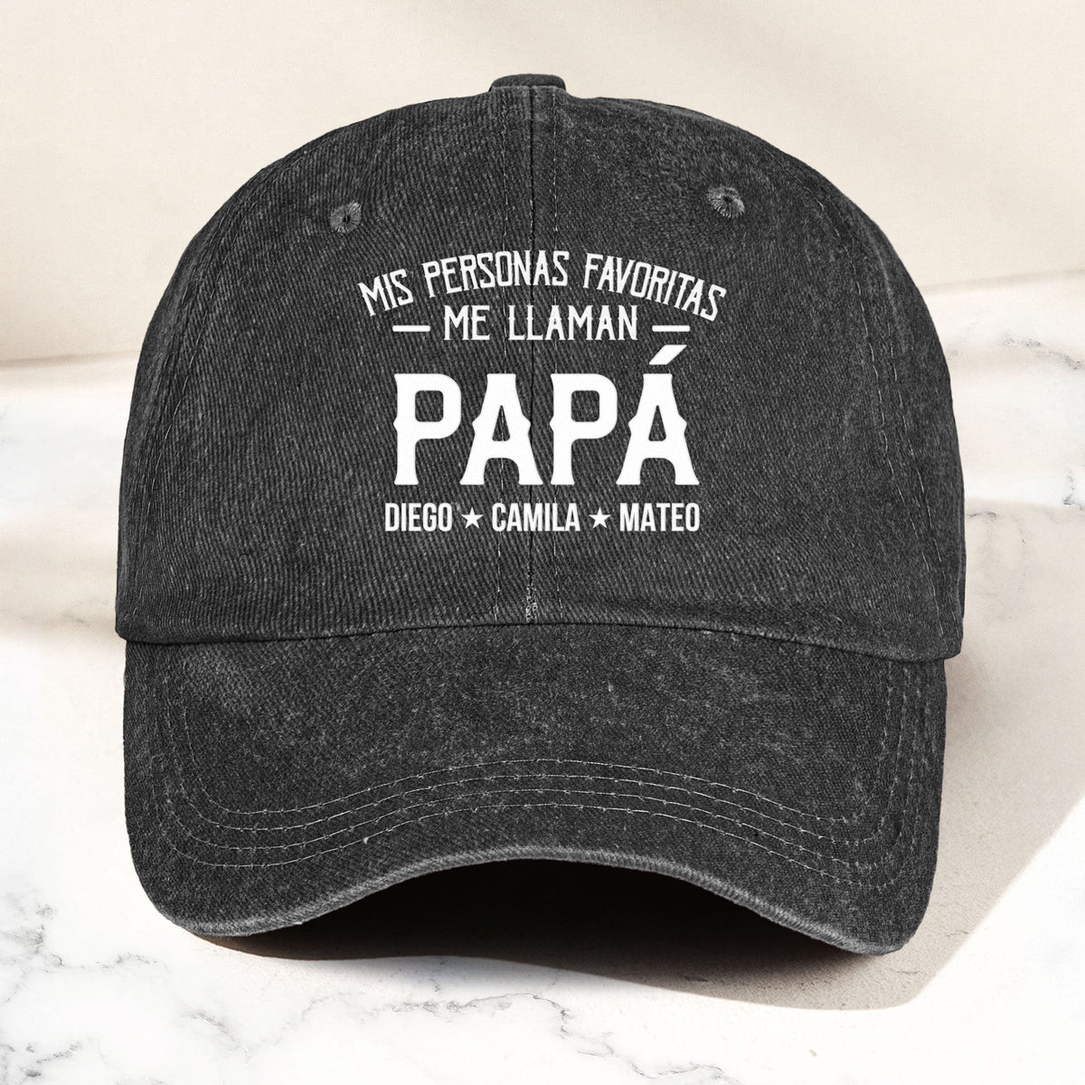 My Favorite People Call Me Personalized For Papá Pai, Nonno & More - Personalized Cap