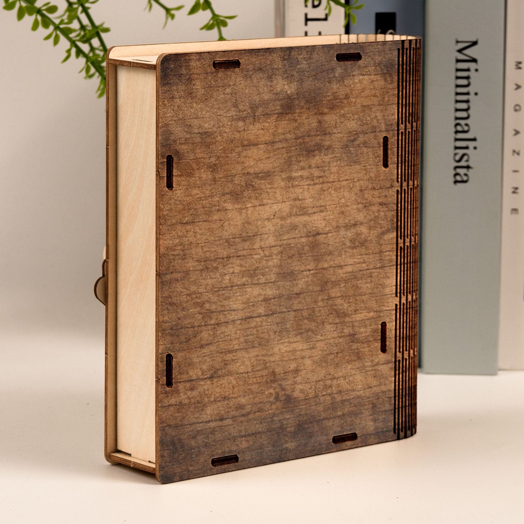 Moments To Cherish Forever - Personalized Wooden Book Box