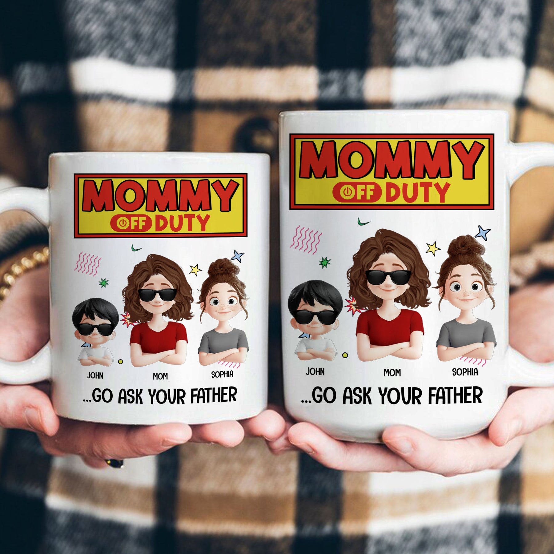 Mommy Off Duty - Personalized Mug