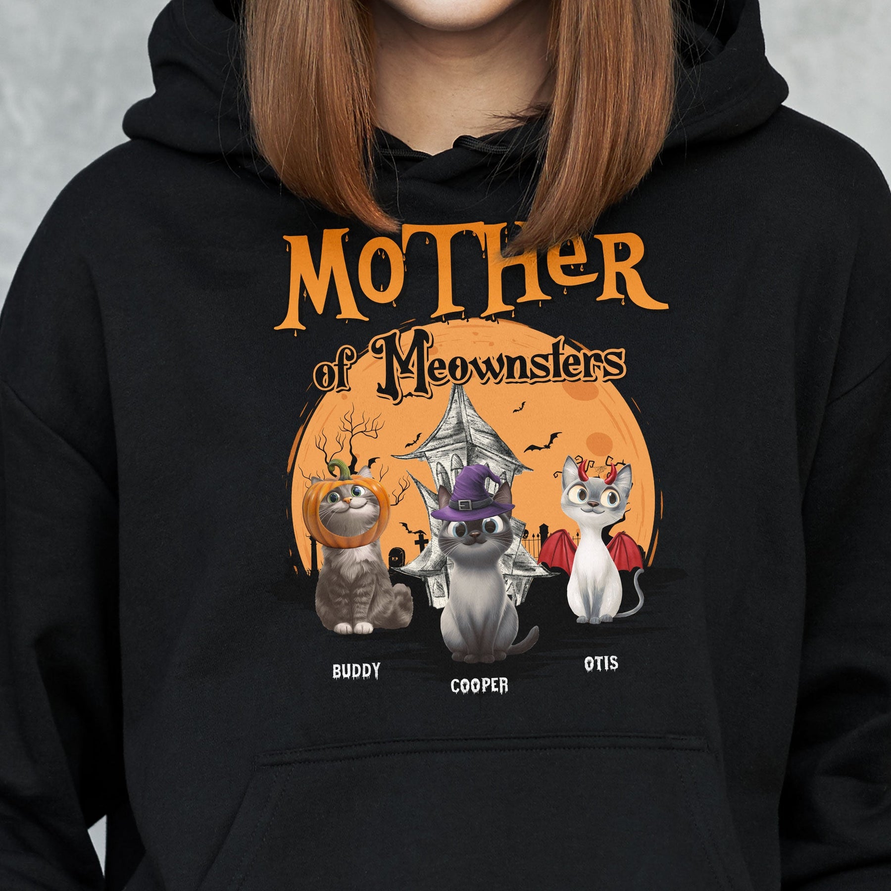 Mother Of Meownsters - Personalized Shirt