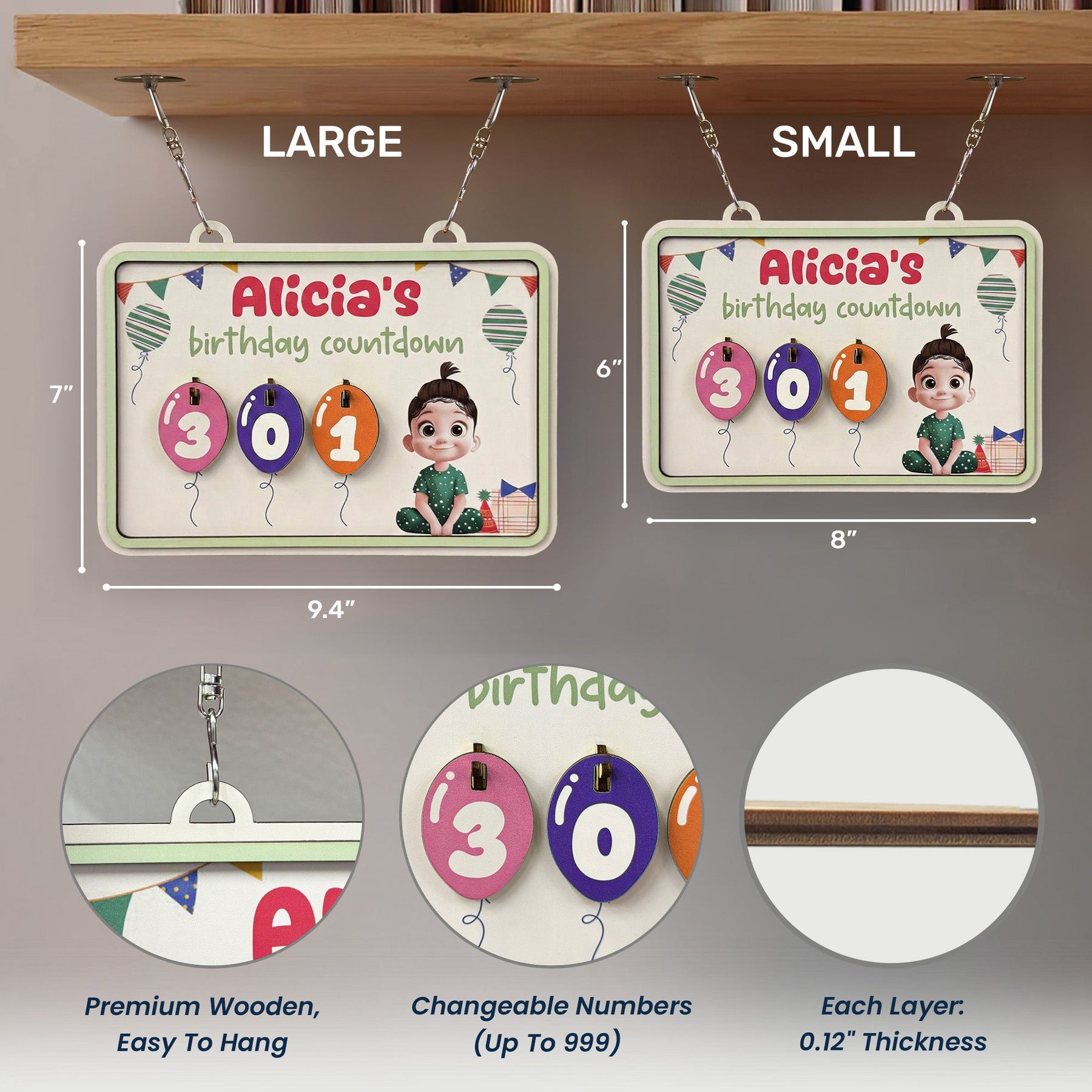 My Birthday Countdown - Personalized Birthday Tracker