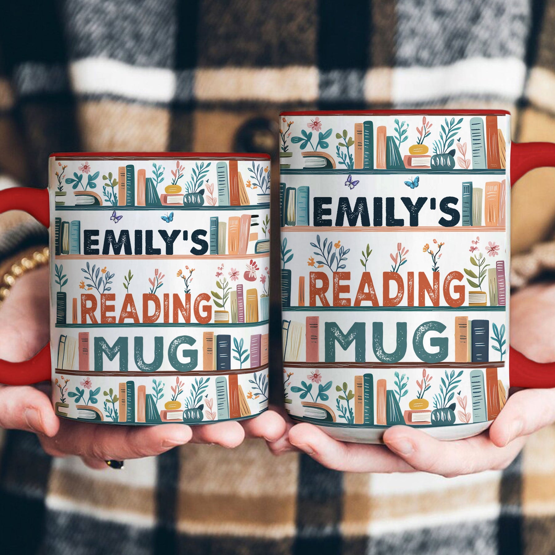My Reading Mug, Bookish - Personalized Accent Mug