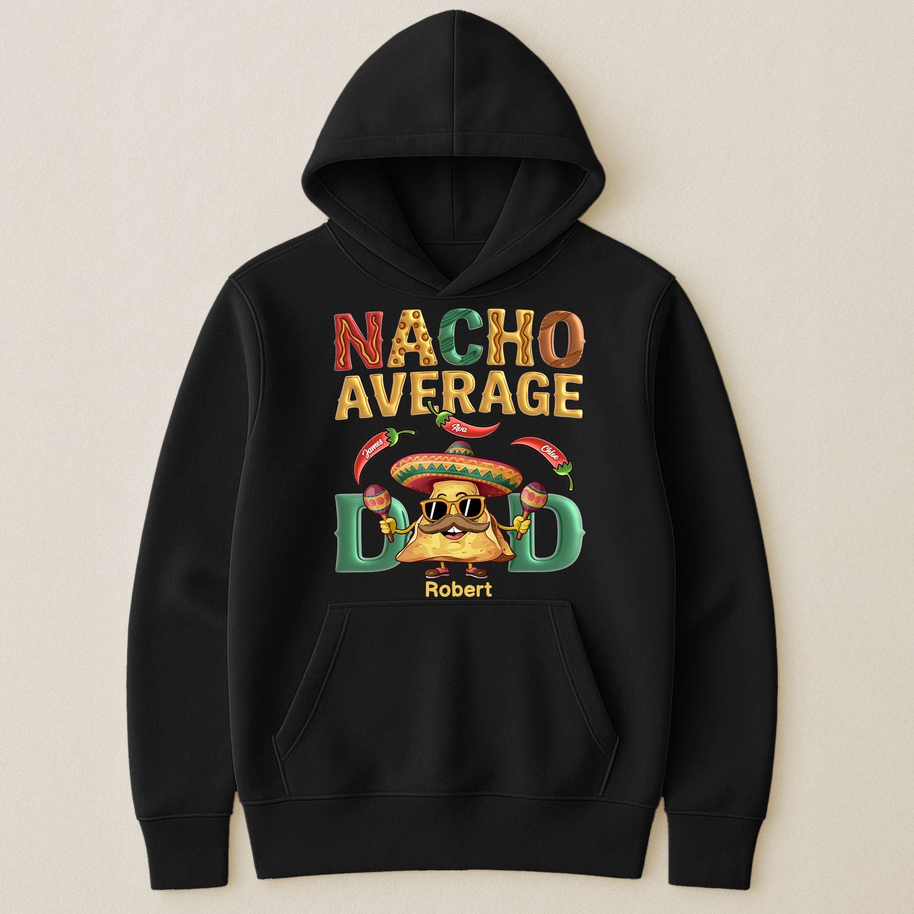 Nacho Average Dad - Personalized Shirt
