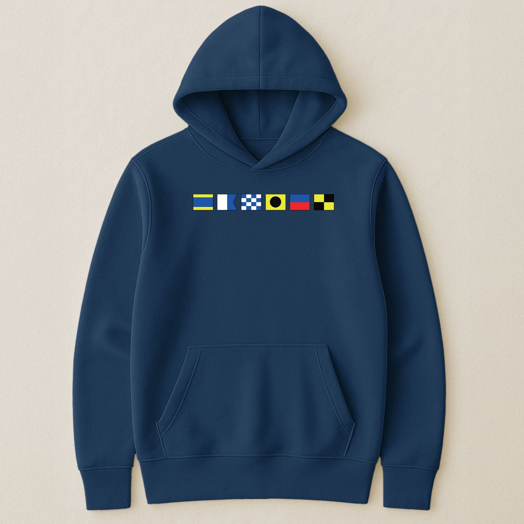 Name In Nautical Flags - Personalized Shirt