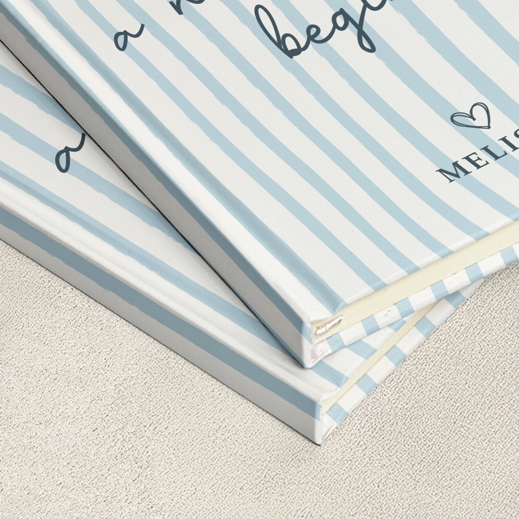 New Chapter Birth Month Flower - Personalized Journal