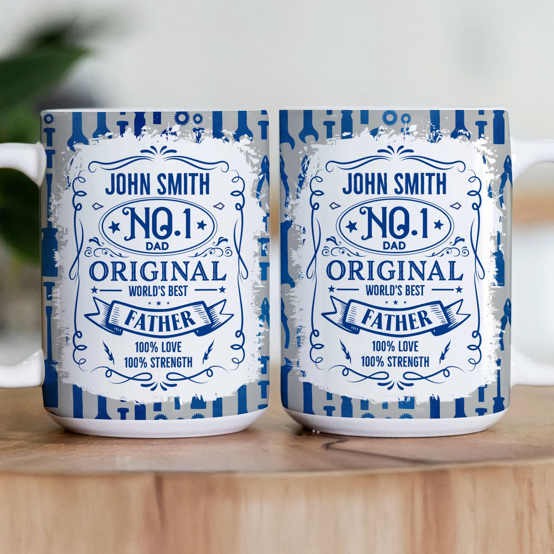 No.1 Dad - Personalized Mug