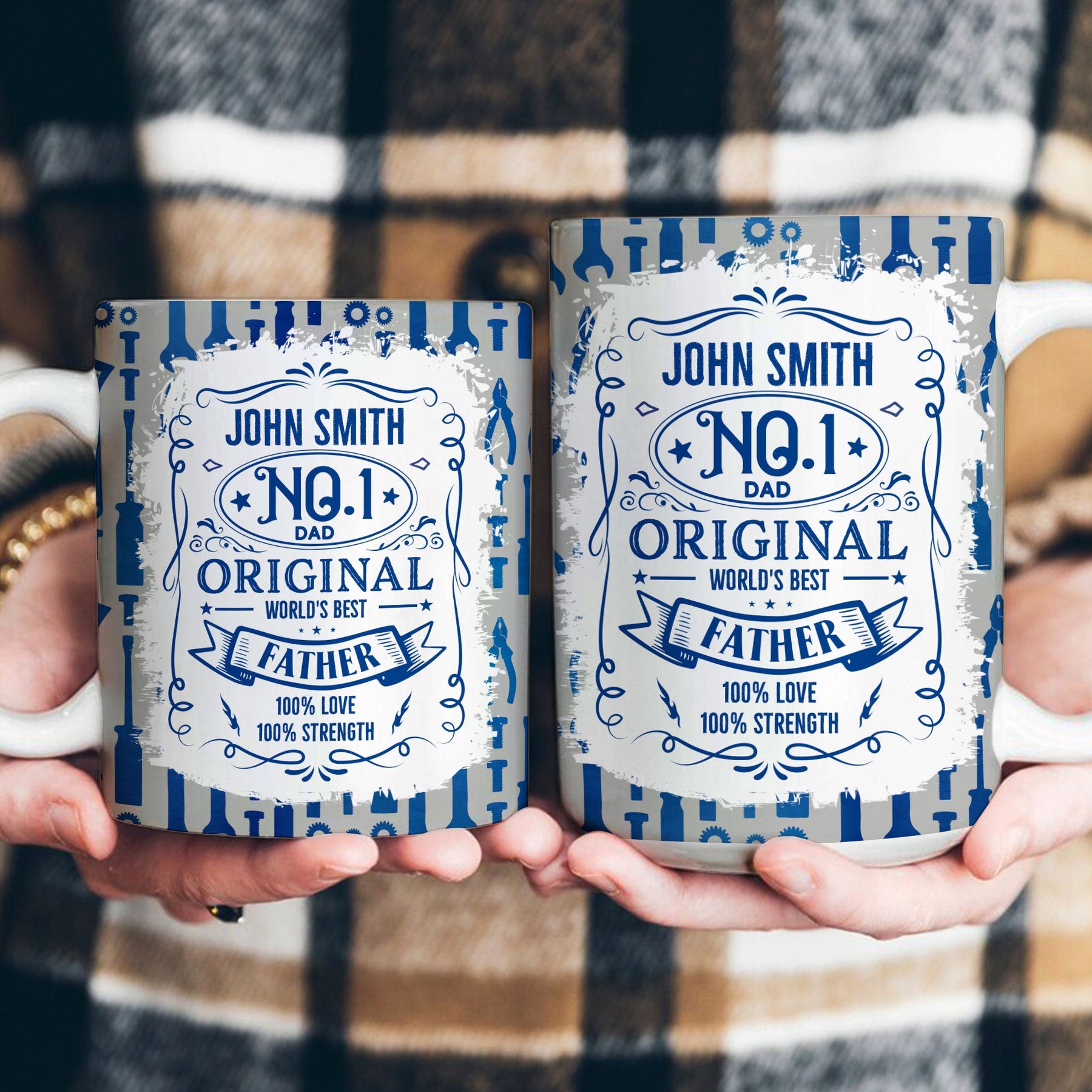 No.1 Dad - Personalized Mug
