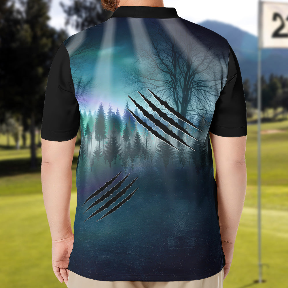 Papa Bear - Personalized Polo Shirt