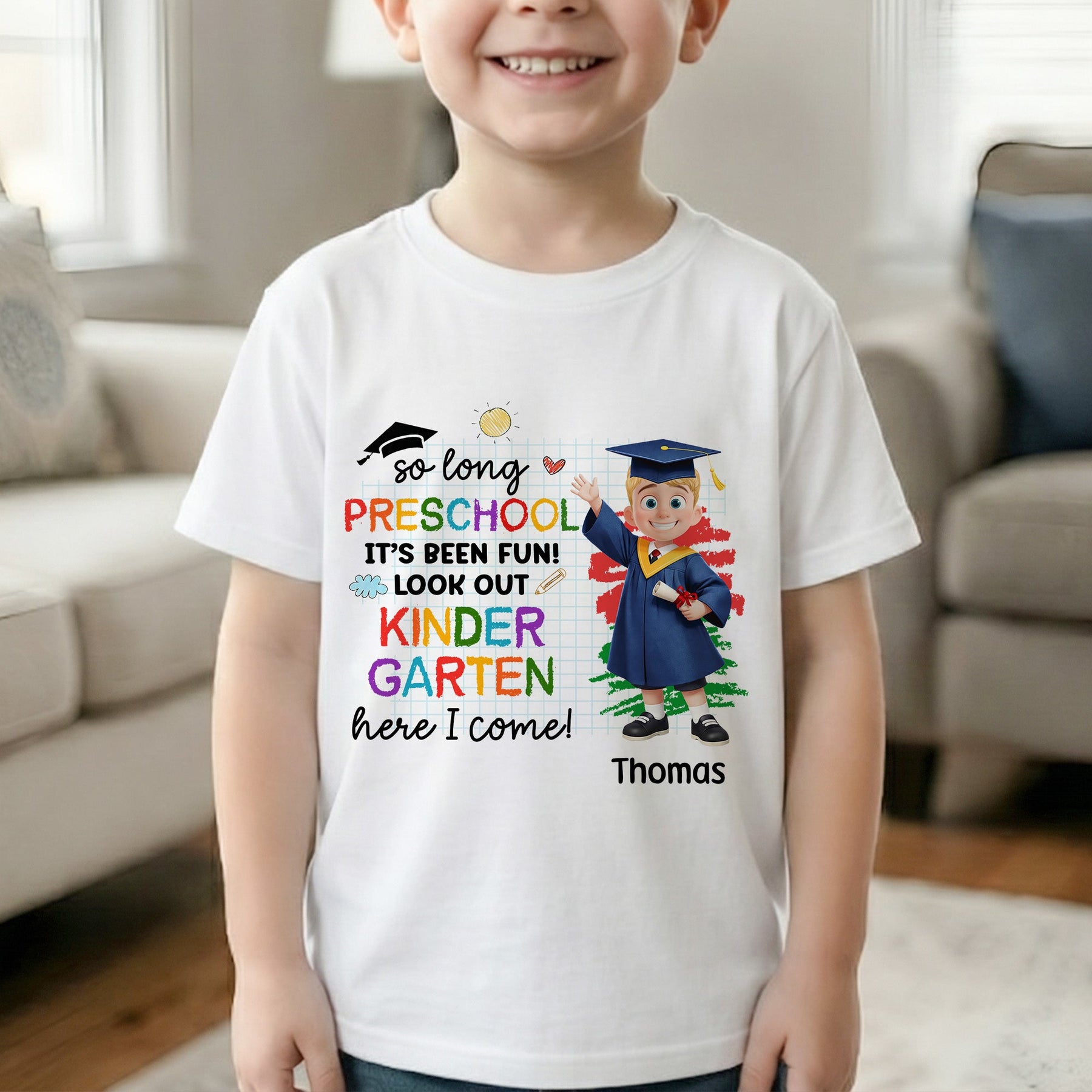Pre K Graduation - Personalized Shirt