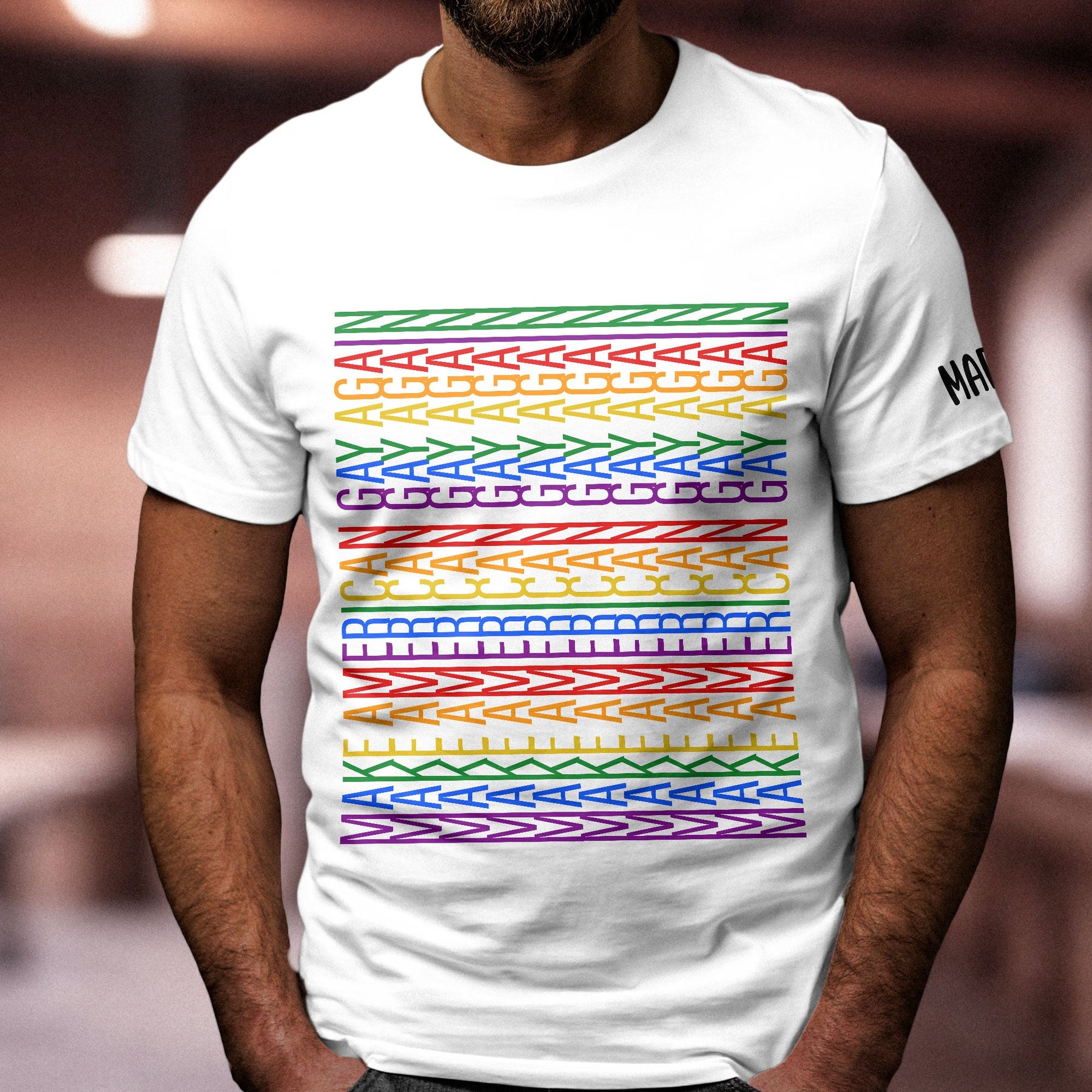 Pride Month LGBT Make American - Personalized Shirt