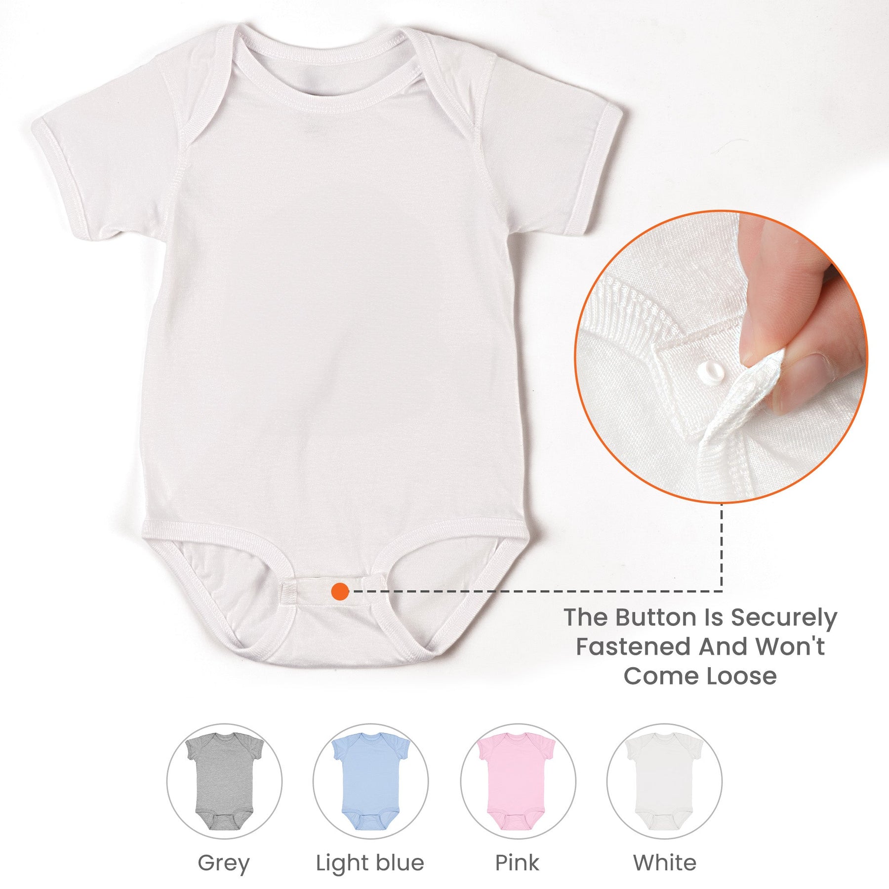 Hay I'm New To The Herd - Personalized Baby Bodysuit