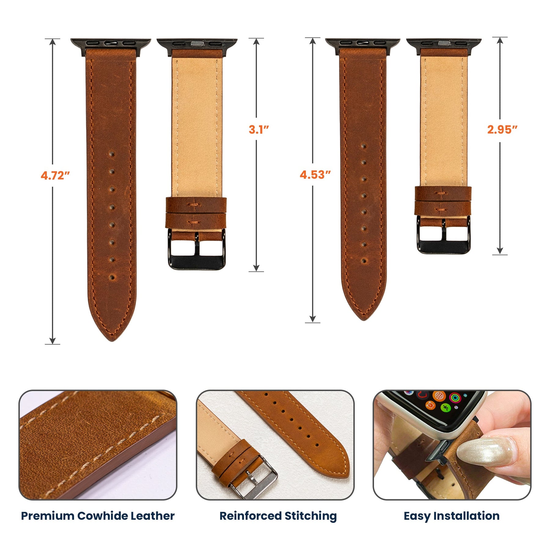 We Hope Every Time You Wear This, It Reminds You How Much We Love You - Personalized Watch Band