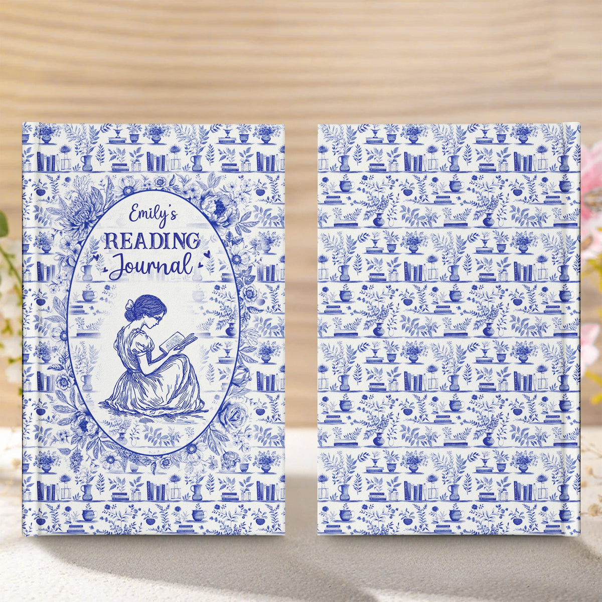 Reading Journal - Personalized Hardcover Journal