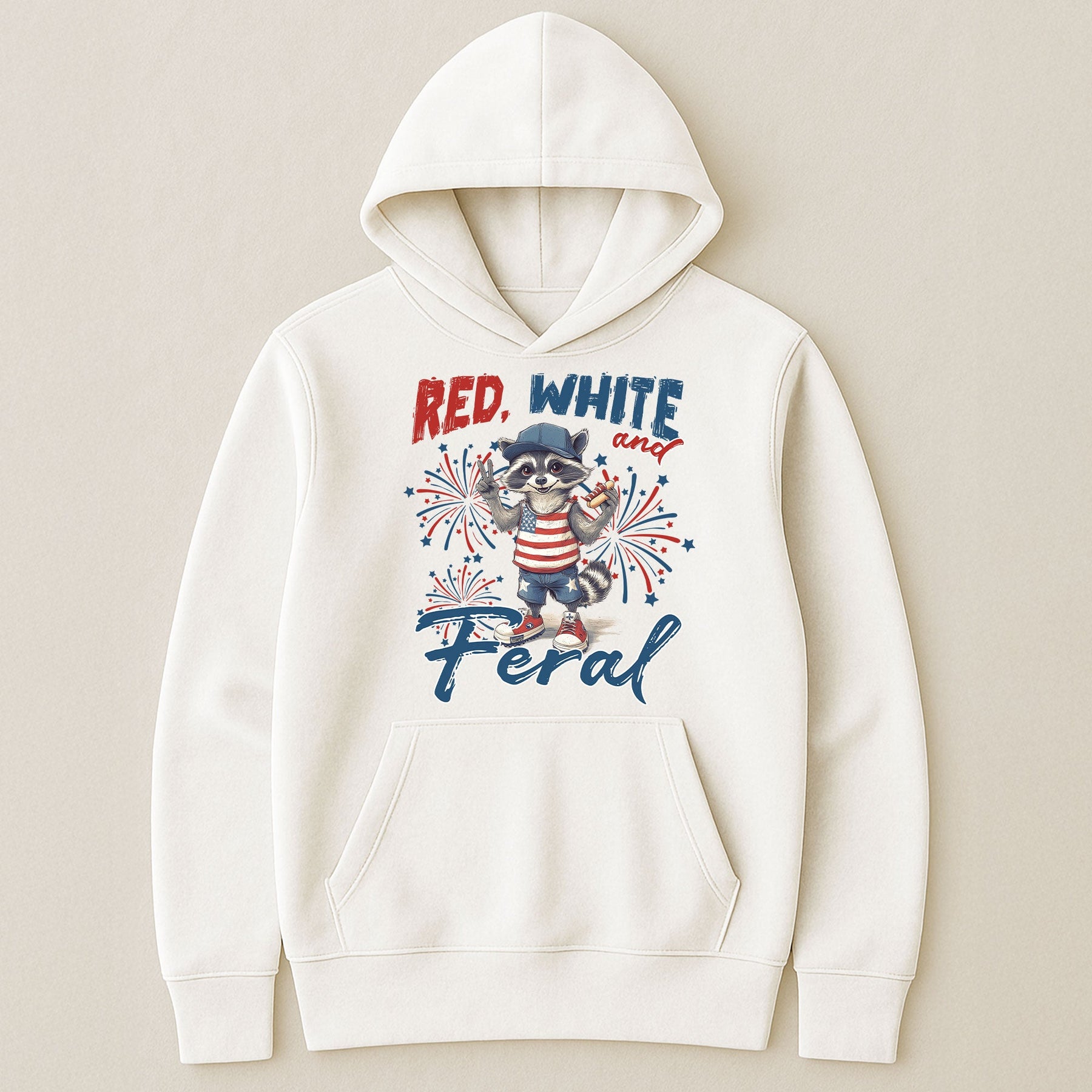 Red White And Feral/Bruh/Boujee/Goose 4th Of July - Personalized Shirt