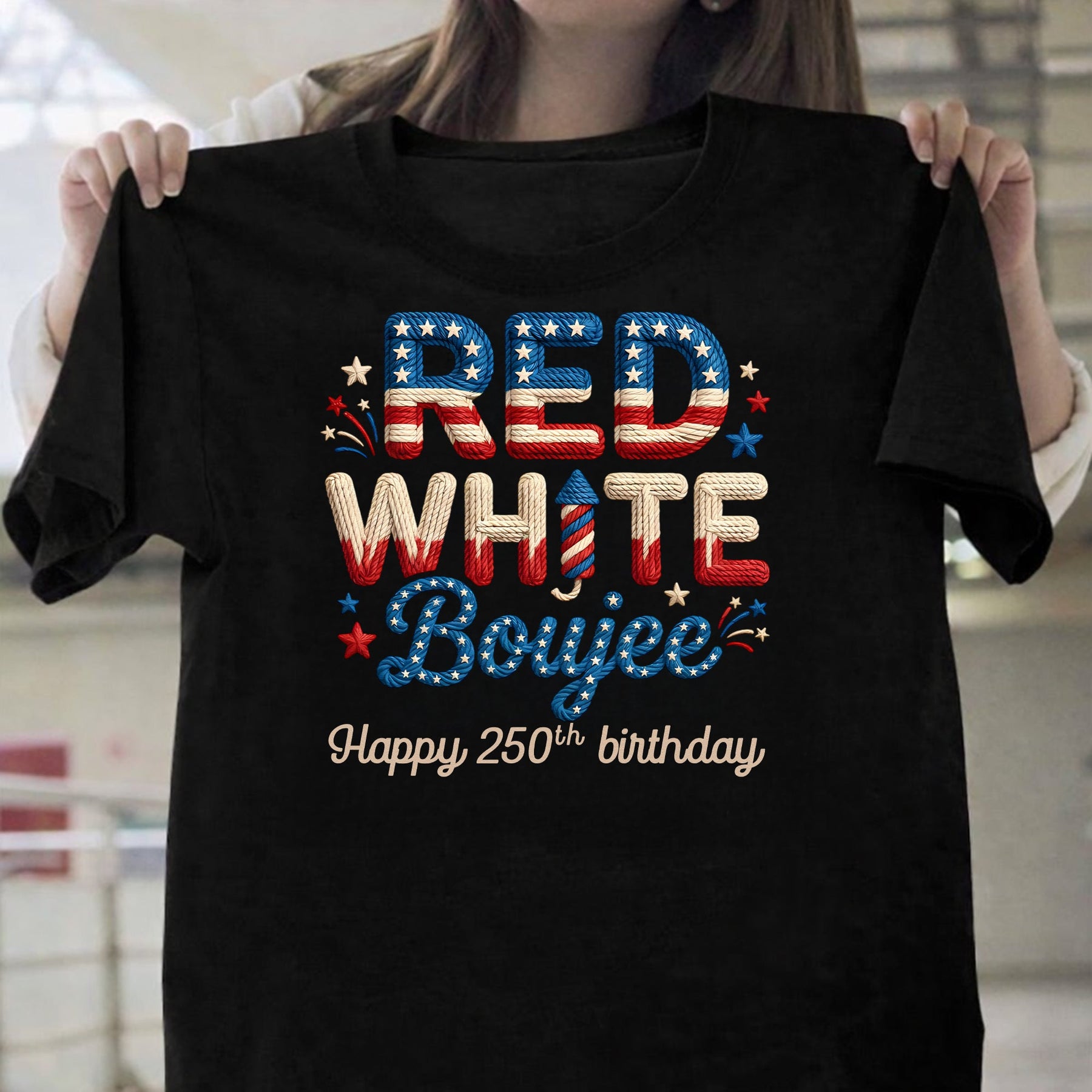 Red White & Boujee - Personalized Shirt