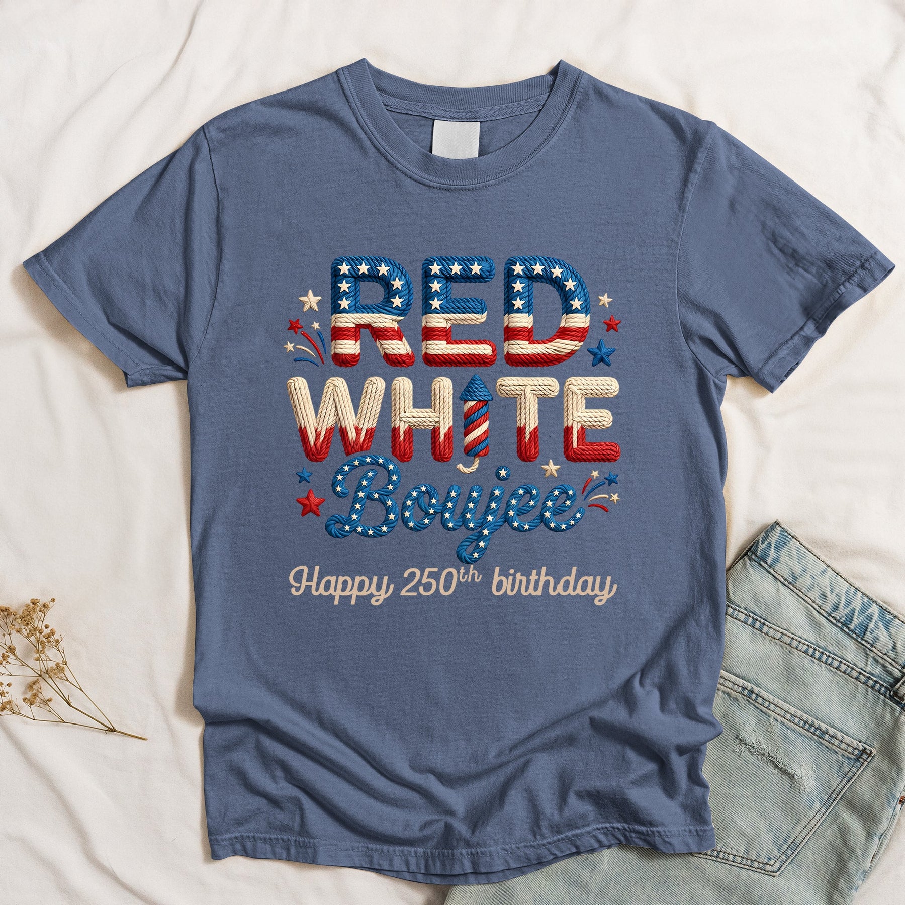 Red White & Boujee - Personalized Shirt