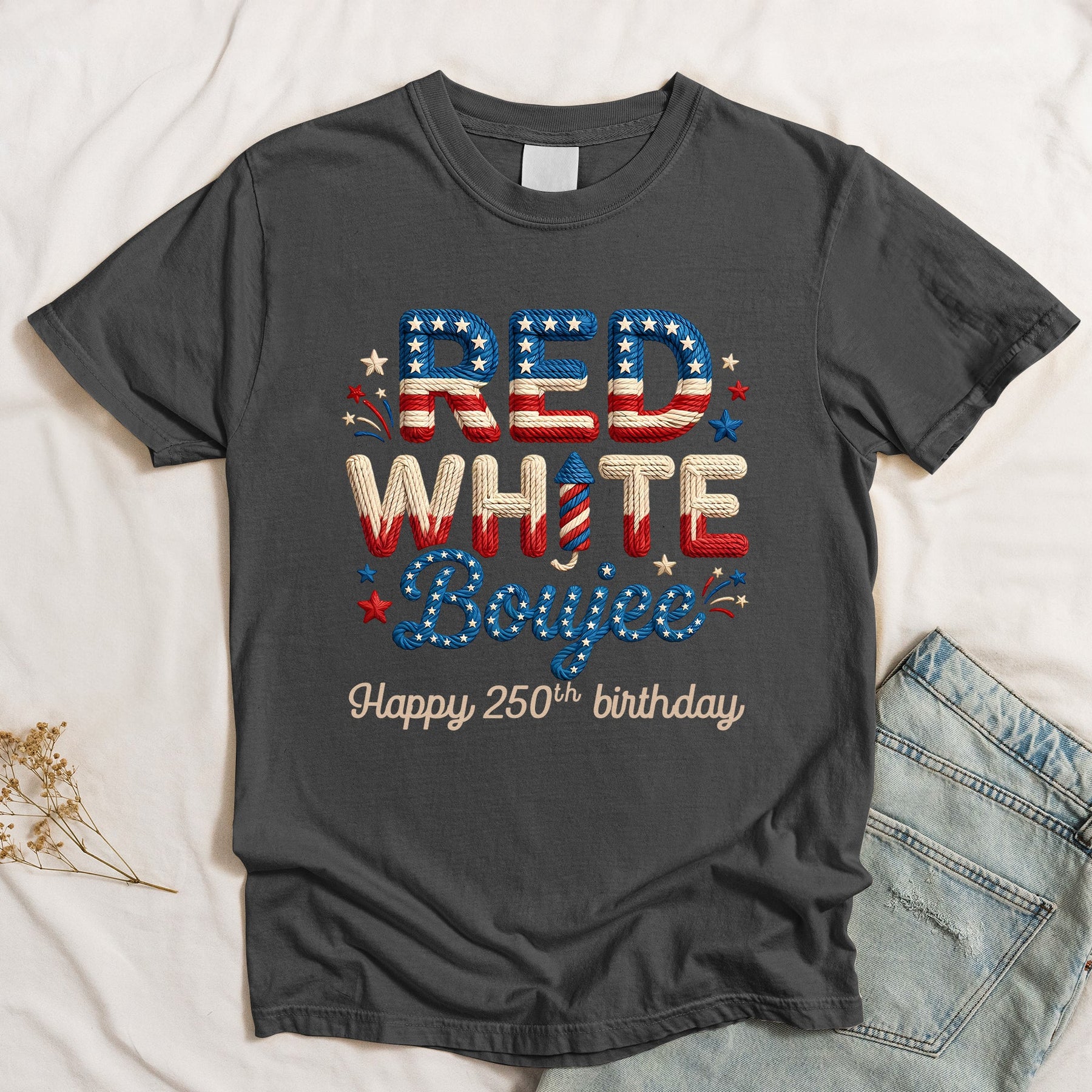 Red White & Boujee - Personalized Shirt