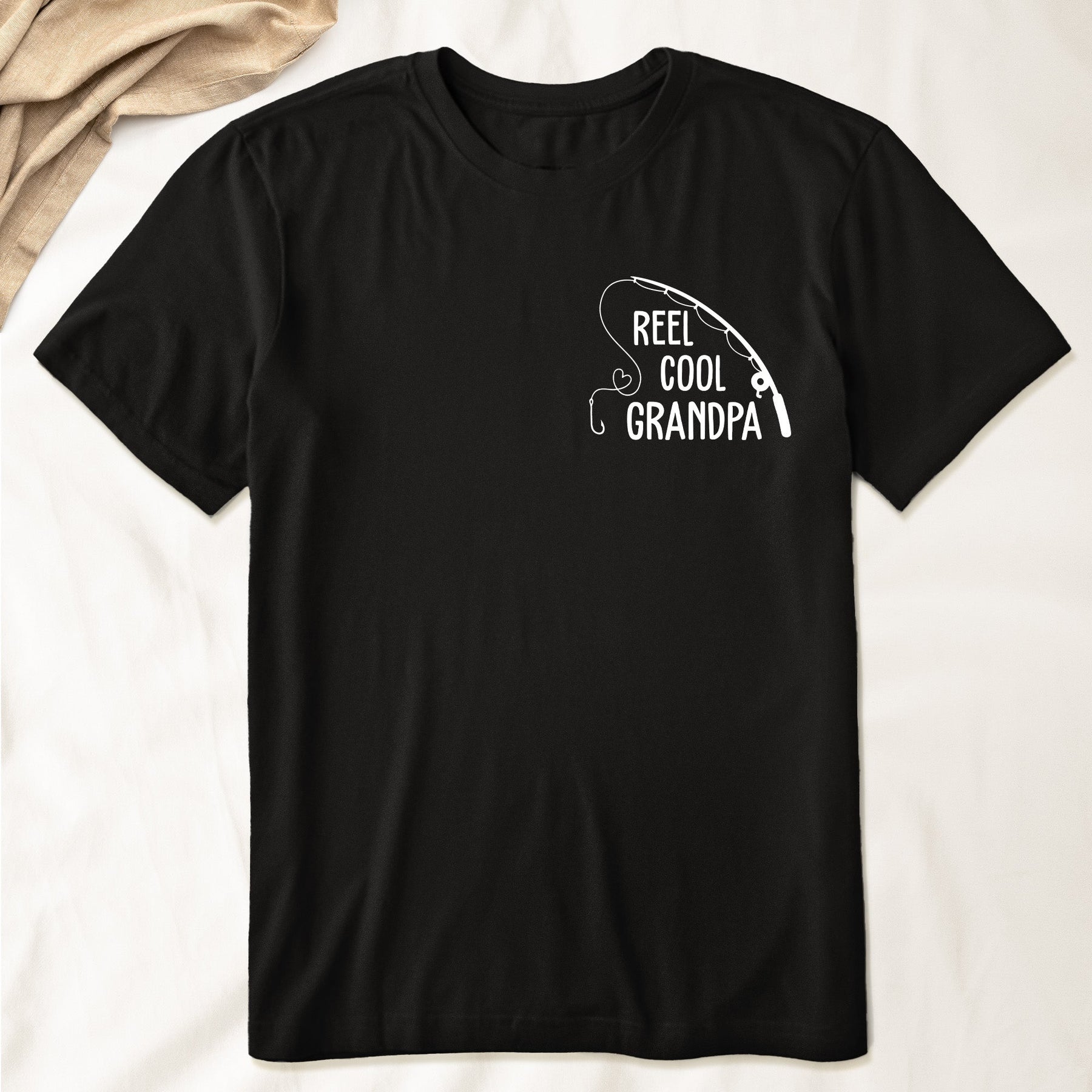 Reel Cool Grandpa - Personalized Shirt - Gift For Grandpa