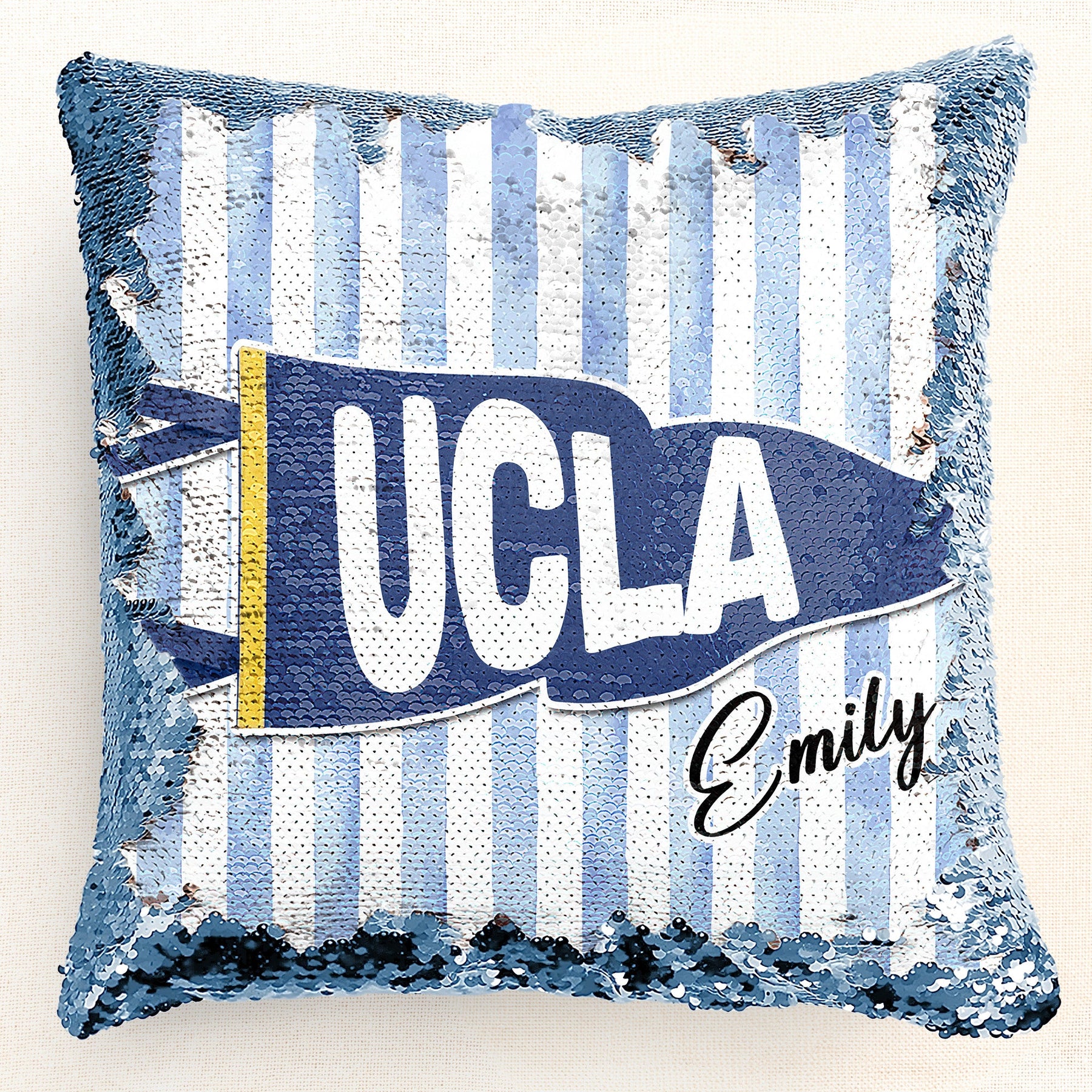 School Pennant Flag - Custom Pillow