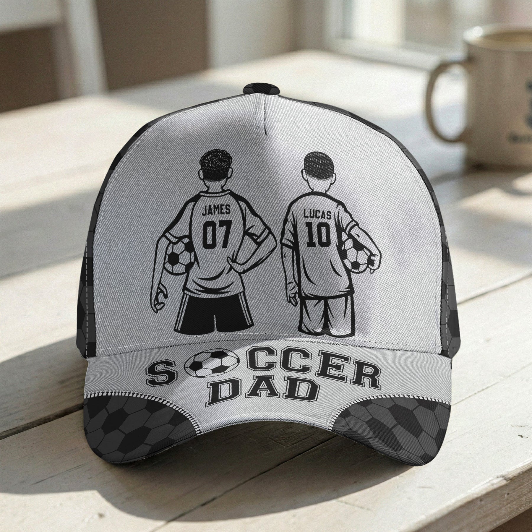 Soccer Dad, Grandpa - Personalized Cap