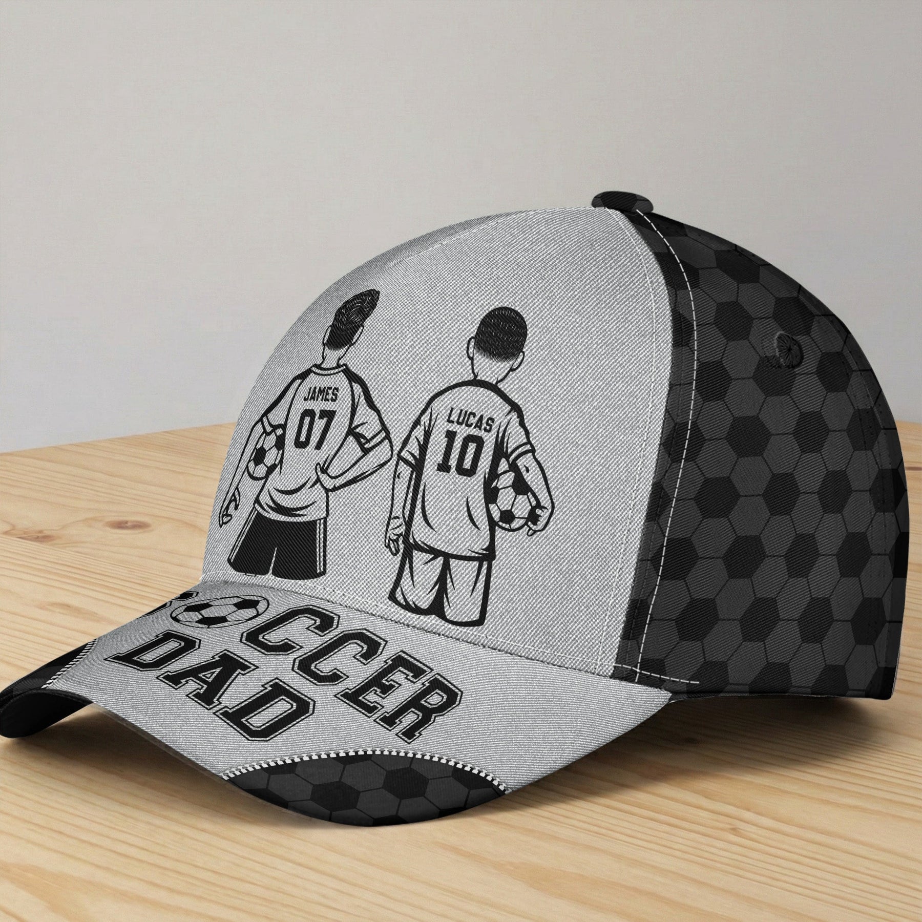 Soccer Dad, Grandpa - Personalized Cap