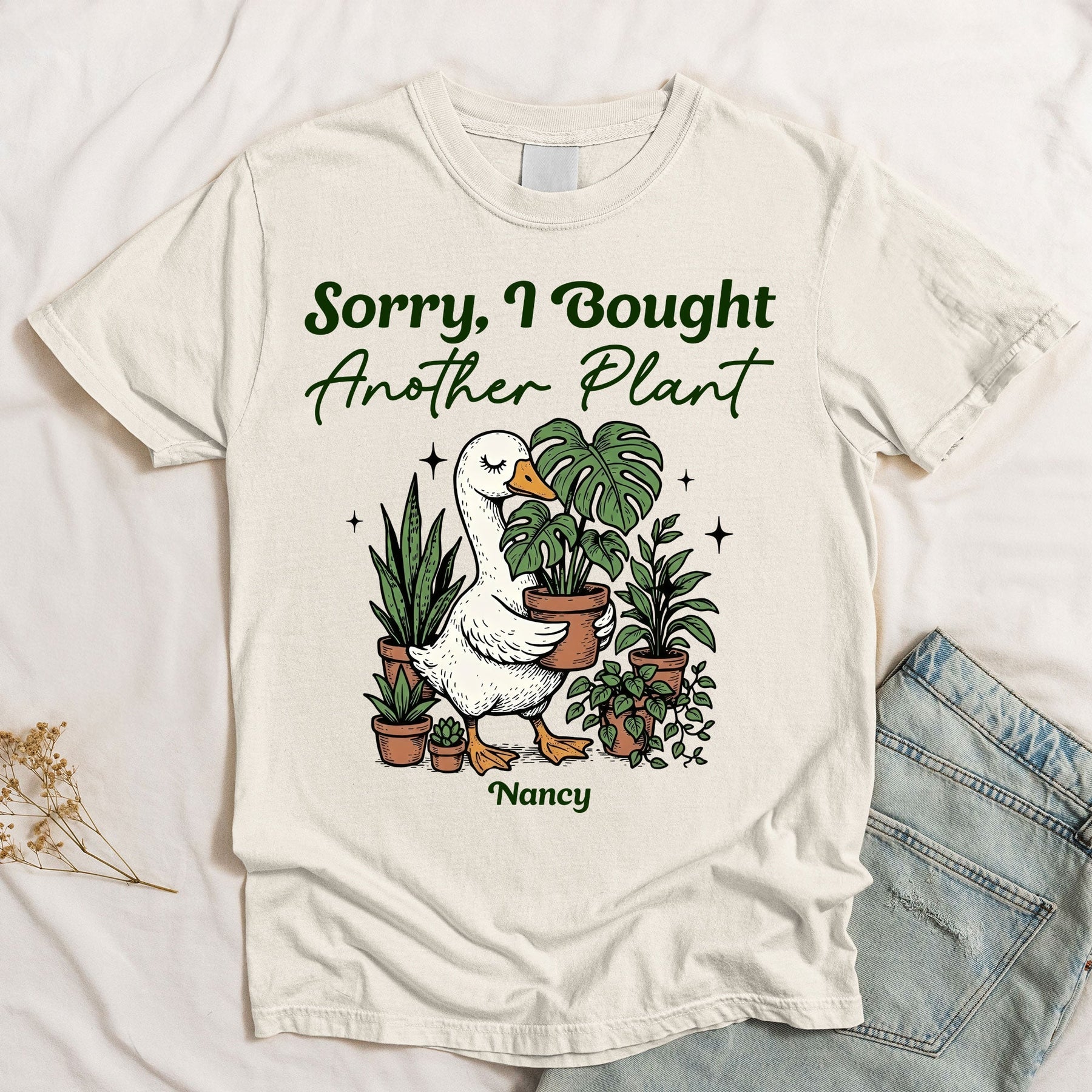 Sorry, I Bought Another Plant - Personalized Shirt