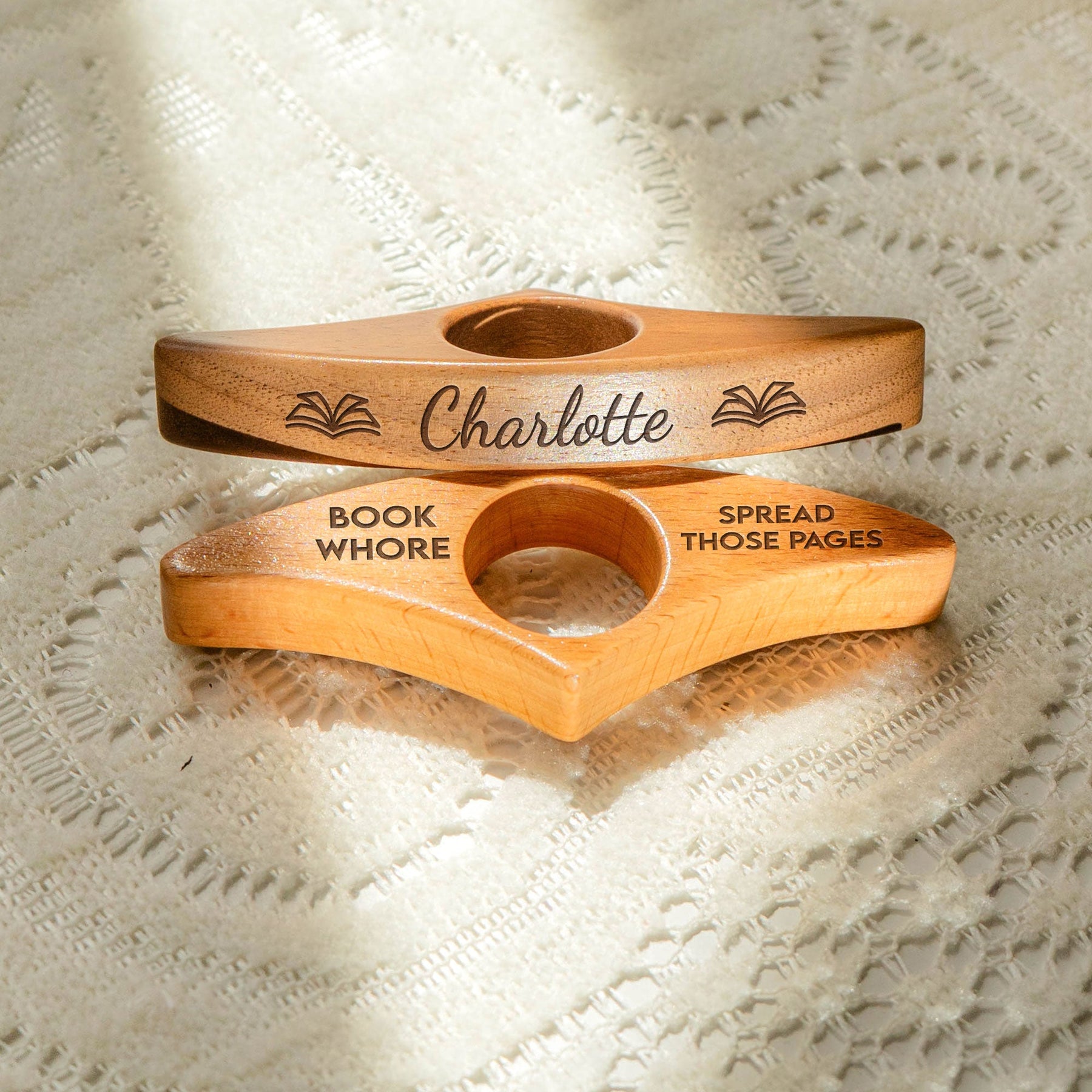 Spread Those Pages - Personalized Book Page Holder
