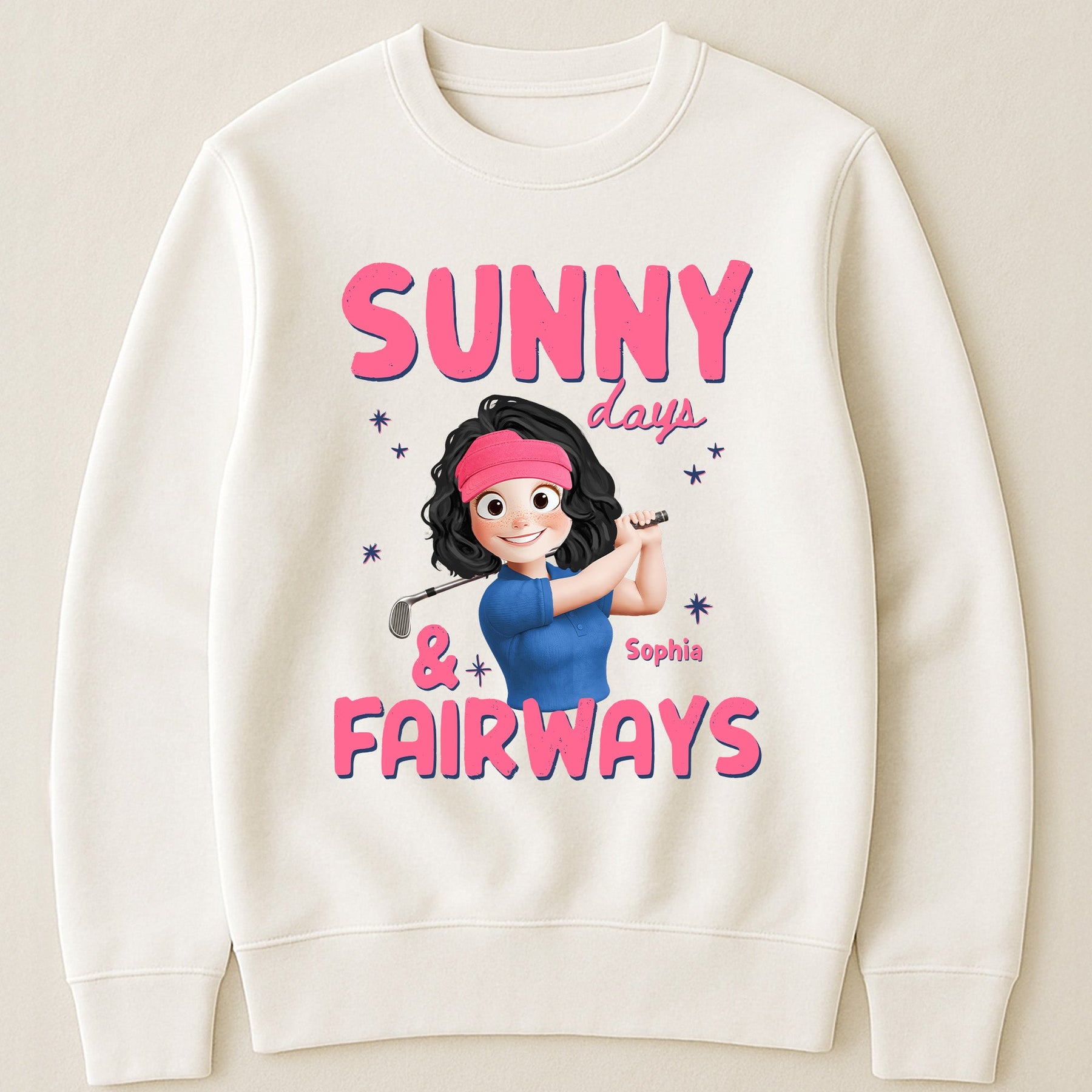 Sunny Days & Fairways - Personalized Shirt
