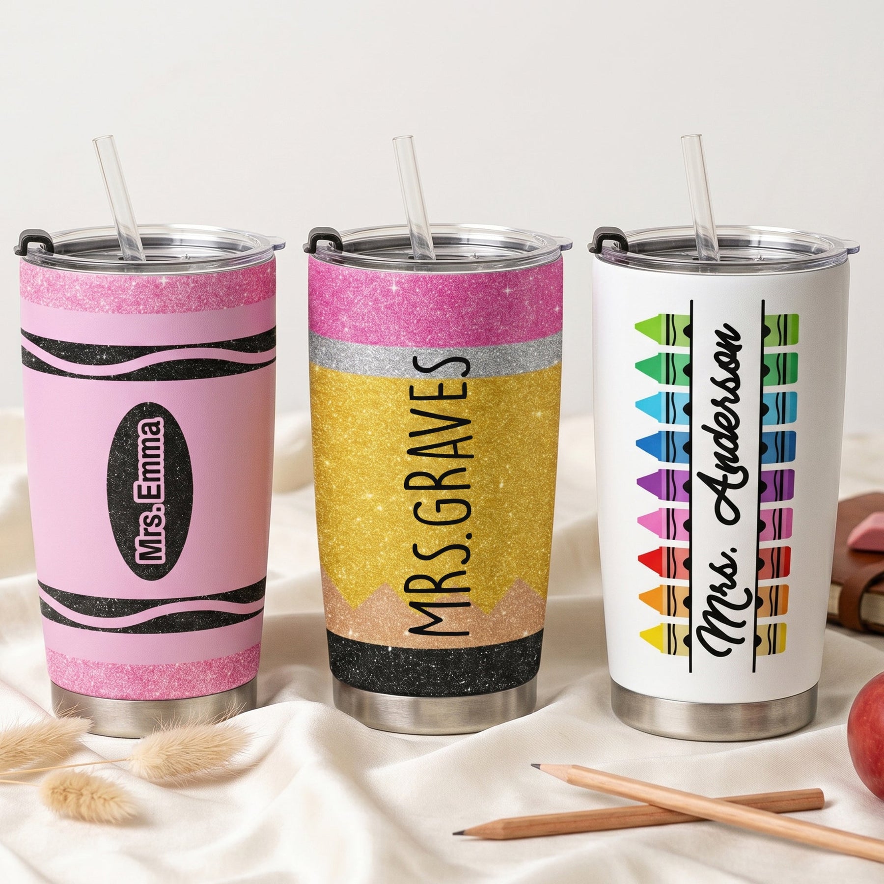 Teacher Custom Name Appreciation End Of Year Gift - Personalized Tumbler
