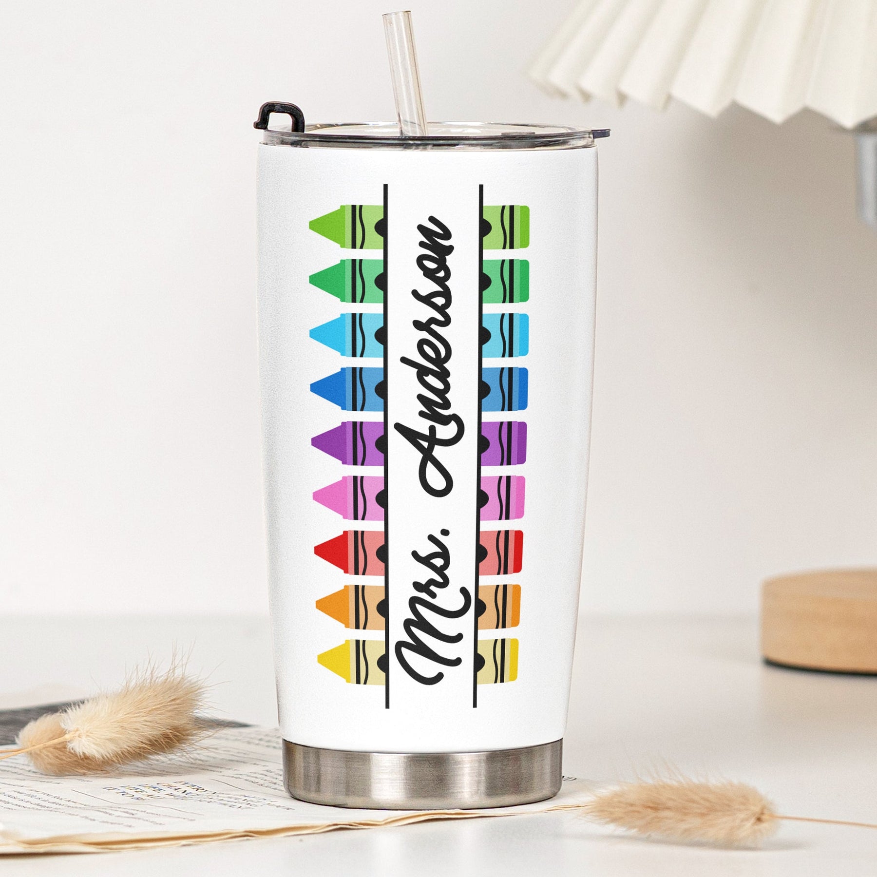Teacher Custom Name Appreciation End Of Year Gift - Personalized Tumbler