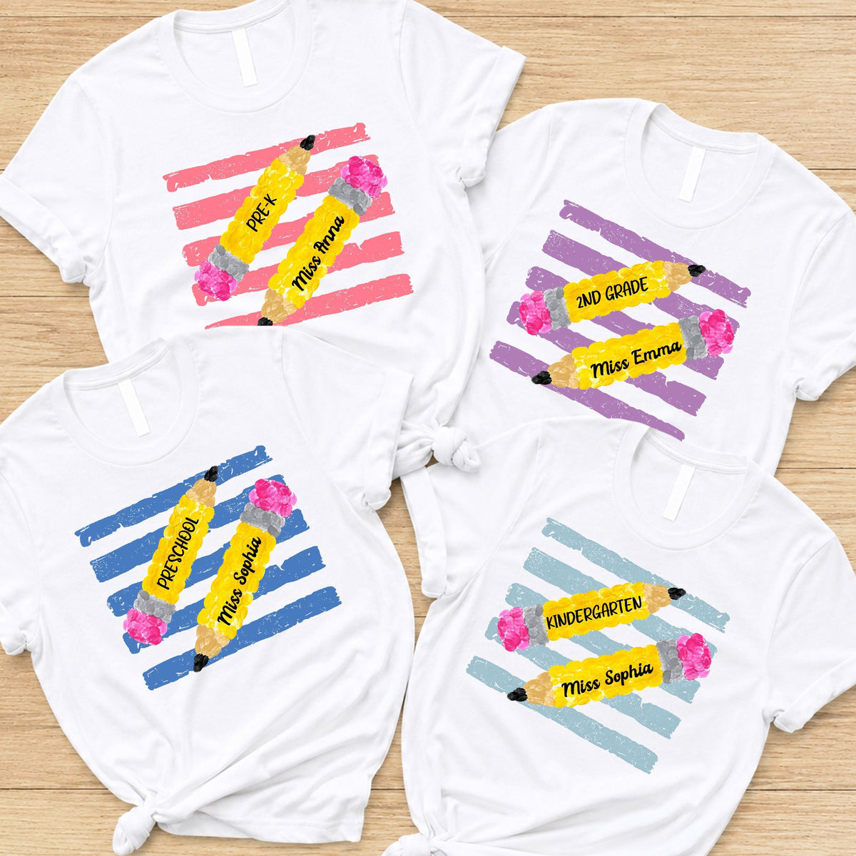 Teacher Pencil - Personalized Shirt