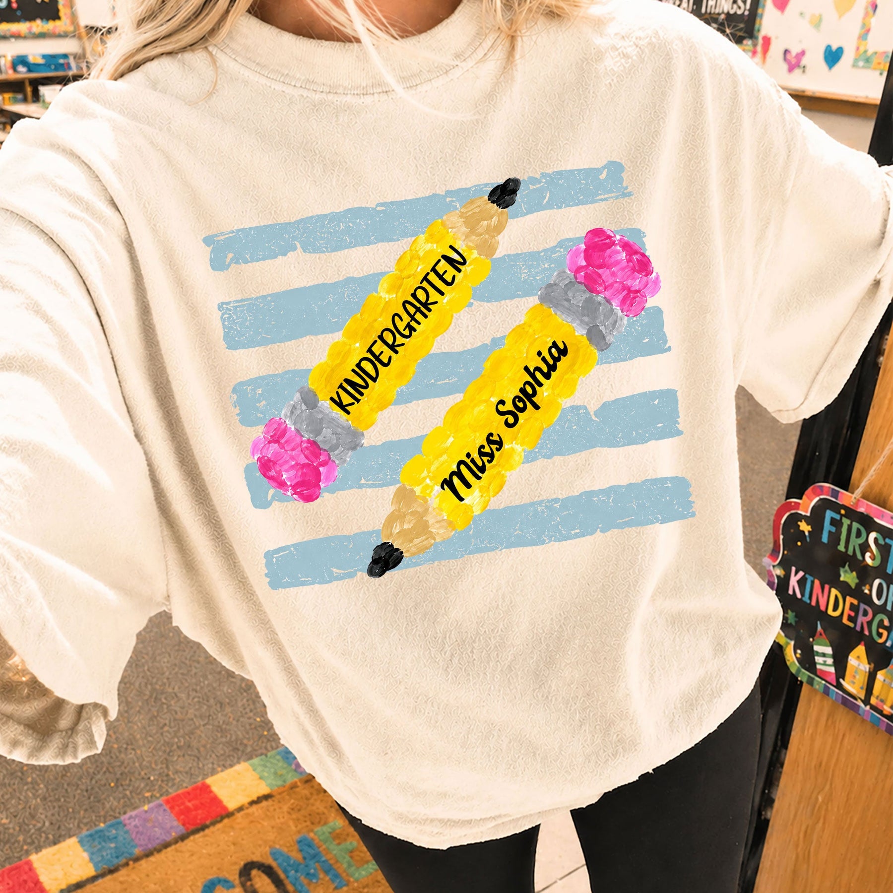Teacher Pencil - Personalized Shirt