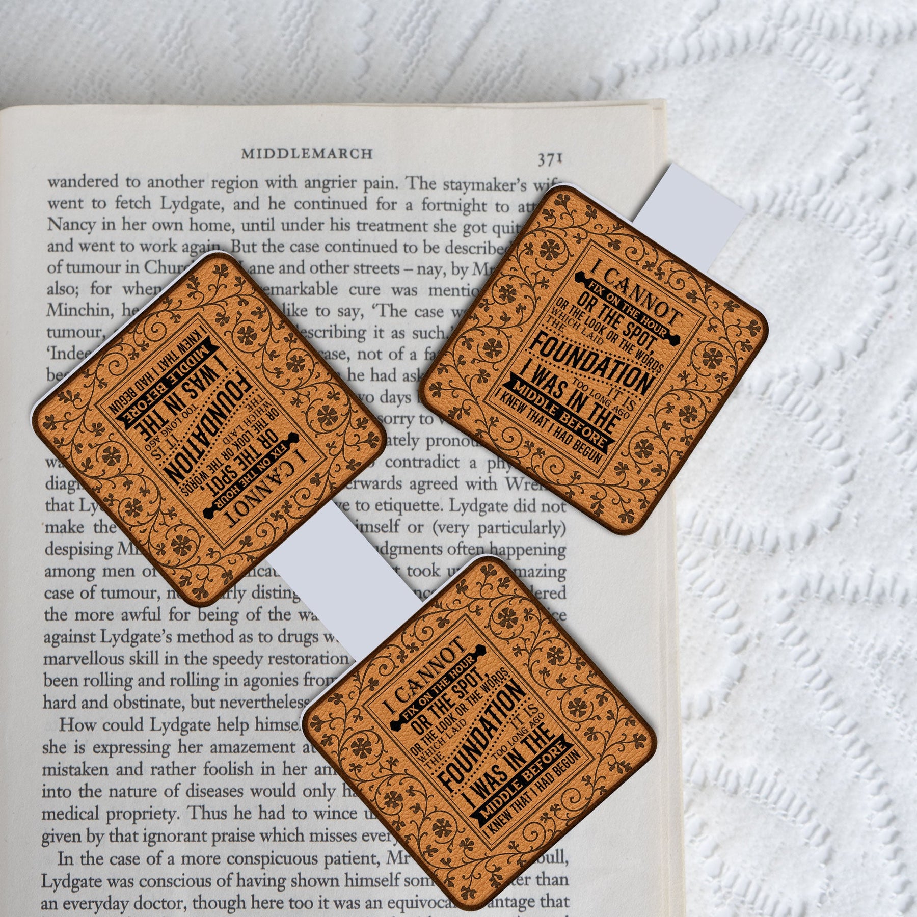 The Jane Austen Bookmark Collection - Personalized Magnetic Bookmark