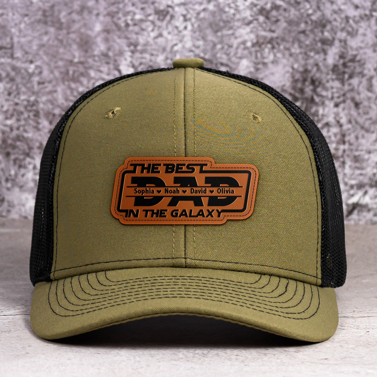 The Best Dad In The Galaxy - Personalized Cap