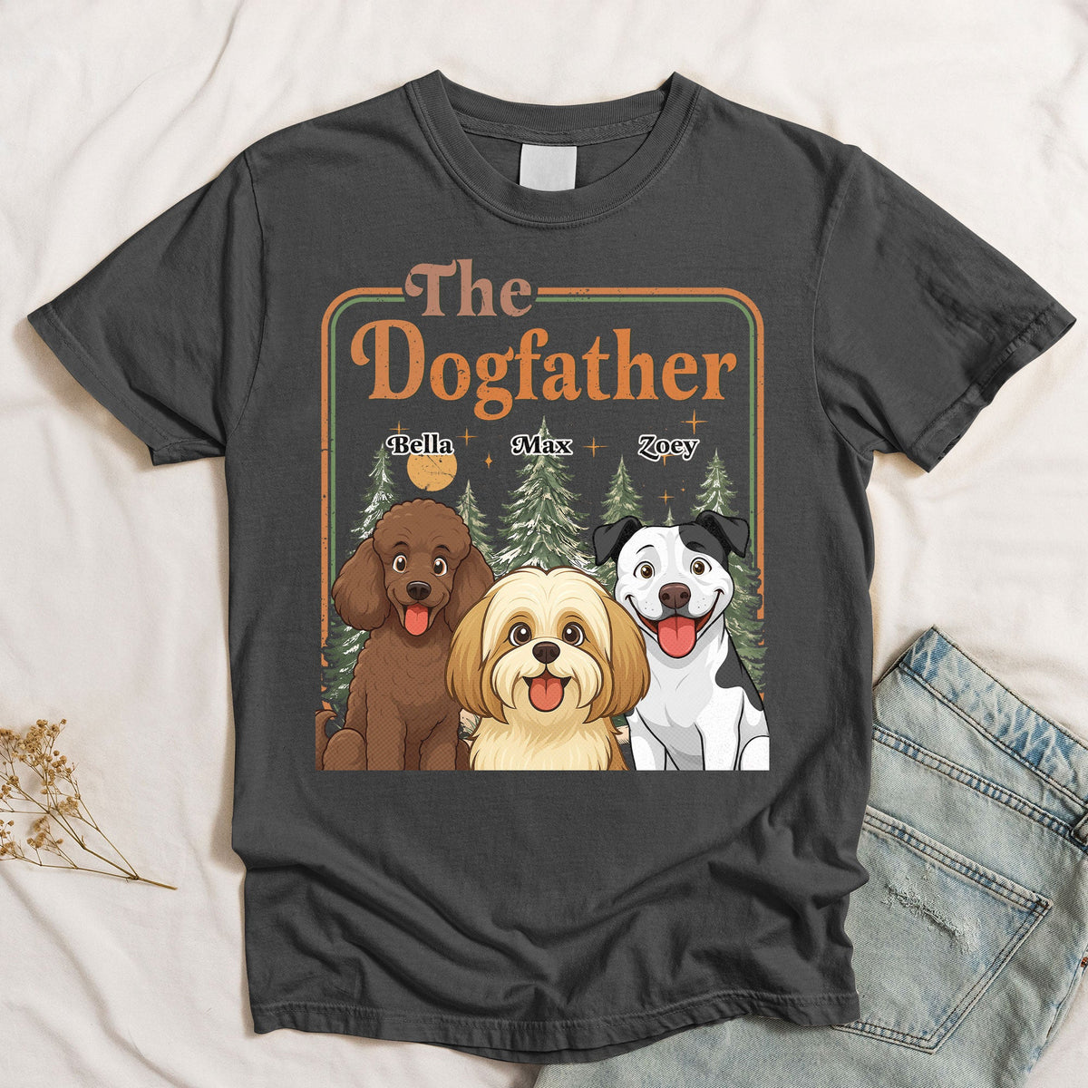 The Dogfather - Personalized Shirt
