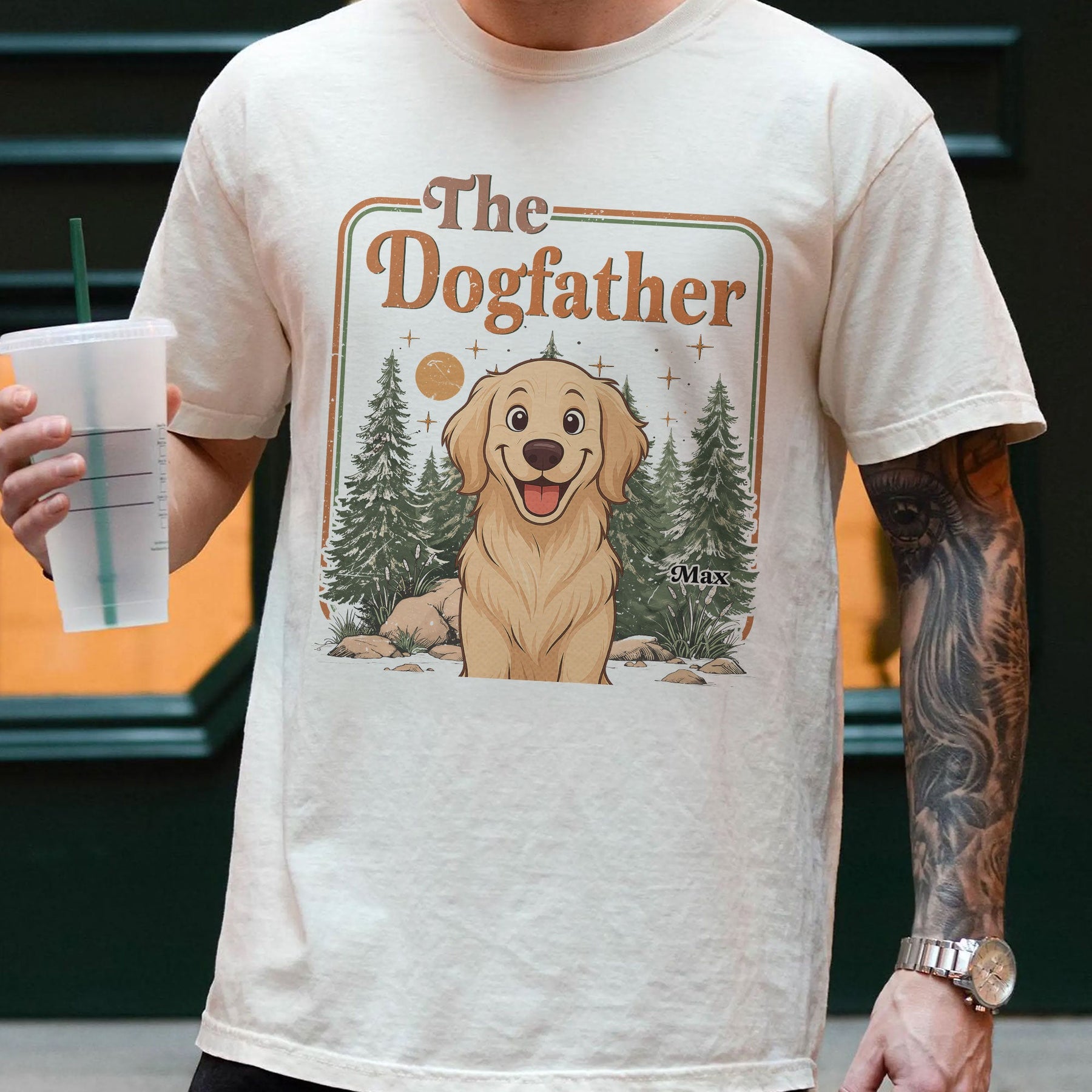 The Dogfather - Personalized Shirt