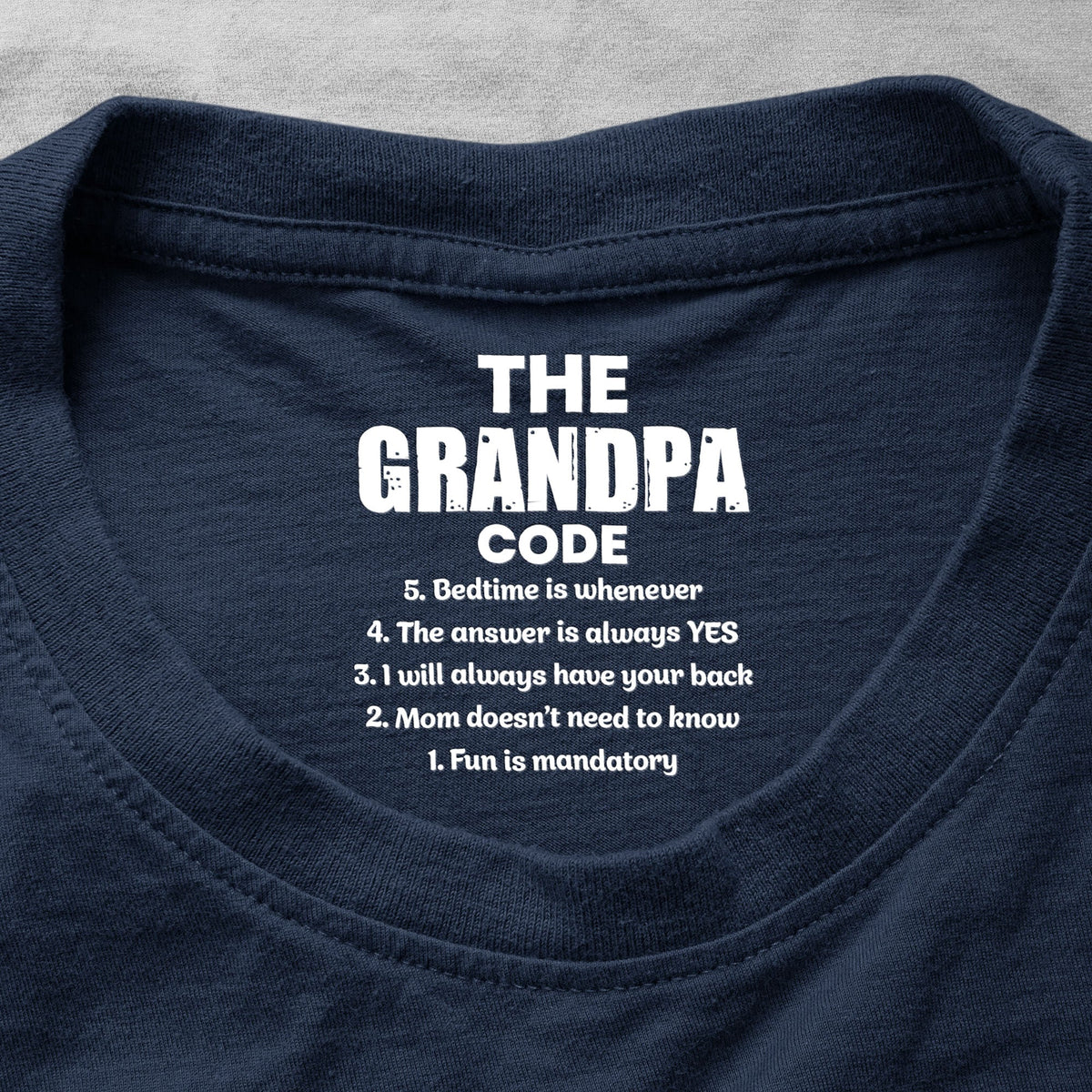 The Grandpa Code - Personalized Shirt